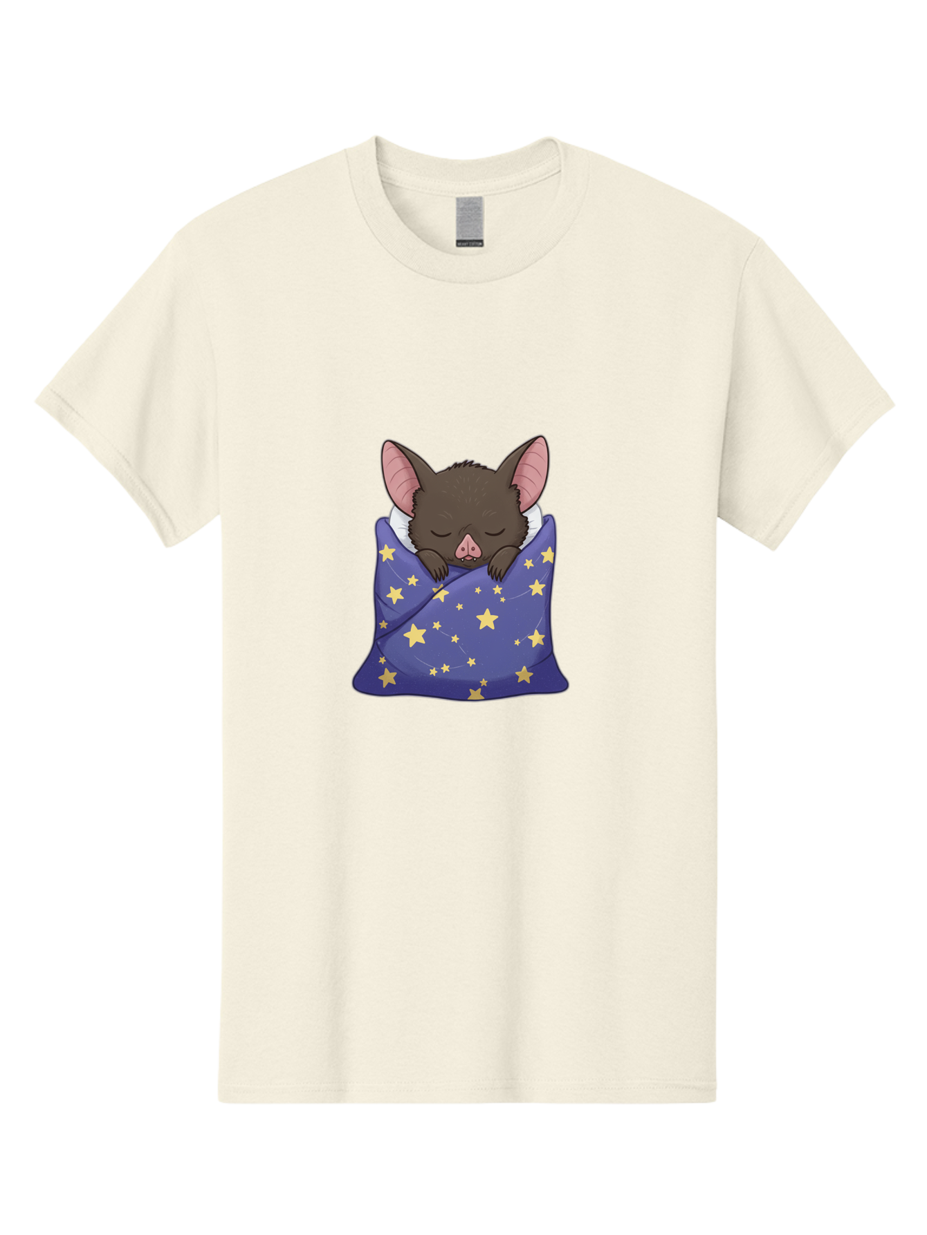 Bat-In-Stars-Blanket Men'S Graphic Tee, 100% Cotton, Comfortable Casual Summer Wear, Machine Washable, Vintage Camera, Old Camera, Antique Camera, Black Camera, Classic Photography, Photography Equipment, Nostalgic Device, Film Camera, Bal767