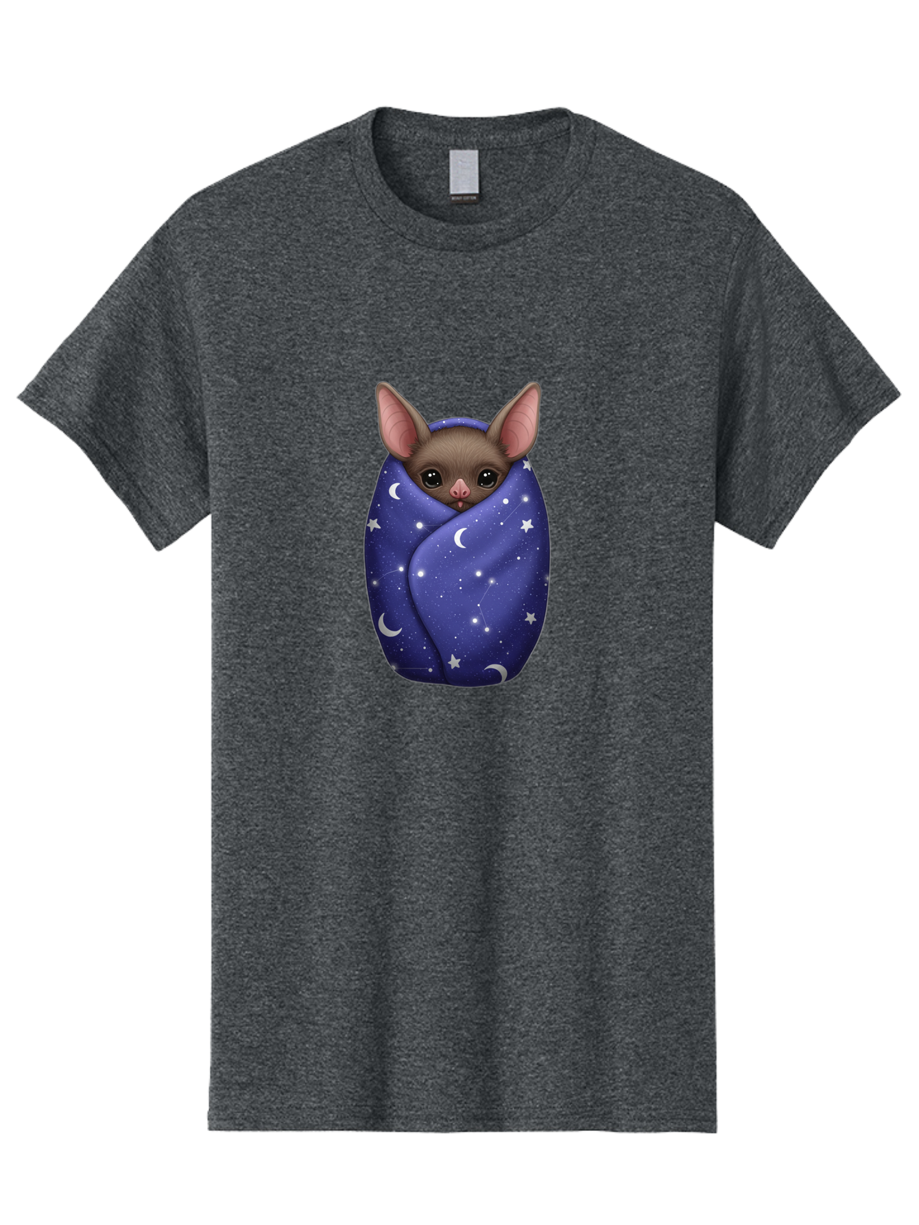Bat-Wrapped-In-Stars Men'S Graphic Tee, 100% Cotton, Comfortable Casual Summer Wear, Machine Washable, Vintage Camera, Old Camera, Antique Camera, Black Camera, Classic Photography, Photography Equipment, Nostalgic Device, Film Camera, Bal771