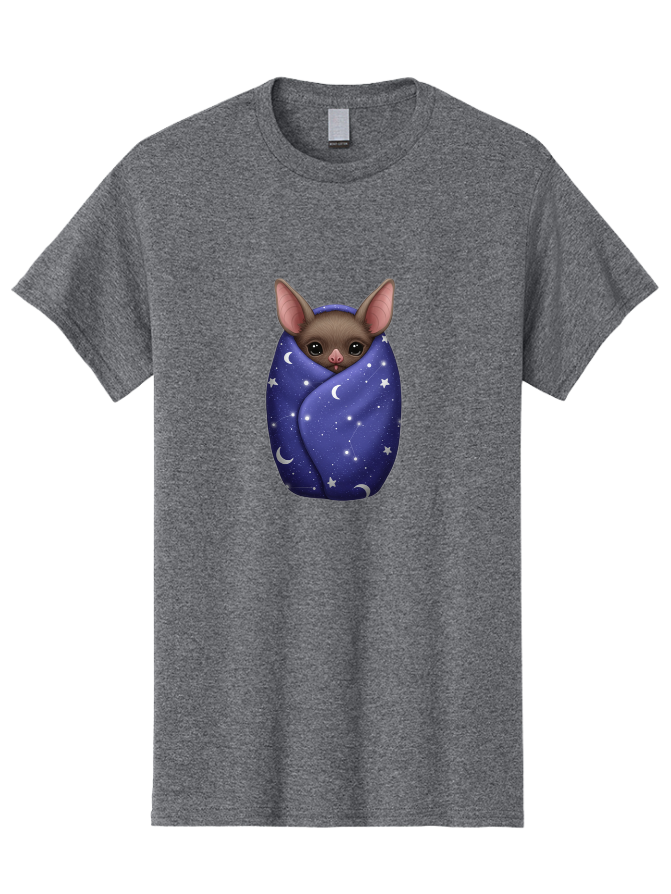 Bat-Wrapped-In-Stars Men'S Graphic Tee, 100% Cotton, Comfortable Casual Summer Wear, Machine Washable, Vintage Camera, Old Camera, Antique Camera, Black Camera, Classic Photography, Photography Equipment, Nostalgic Device, Film Camera, Bal771