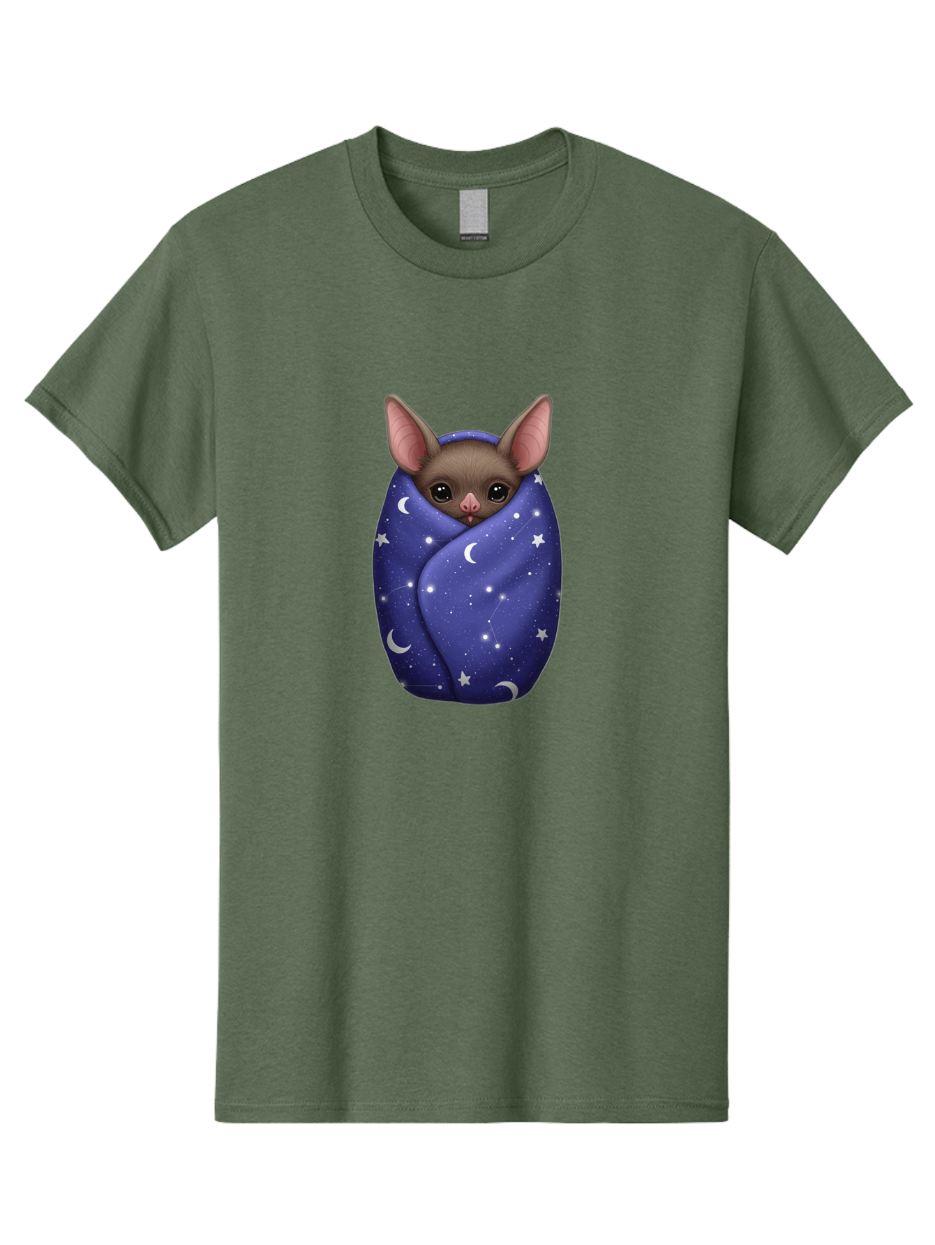 Bat-Wrapped-In-Stars Men'S Graphic Tee, 100% Cotton, Comfortable Casual Summer Wear, Machine Washable, Vintage Camera, Old Camera, Antique Camera, Black Camera, Classic Photography, Photography Equipment, Nostalgic Device, Film Camera, Bal771