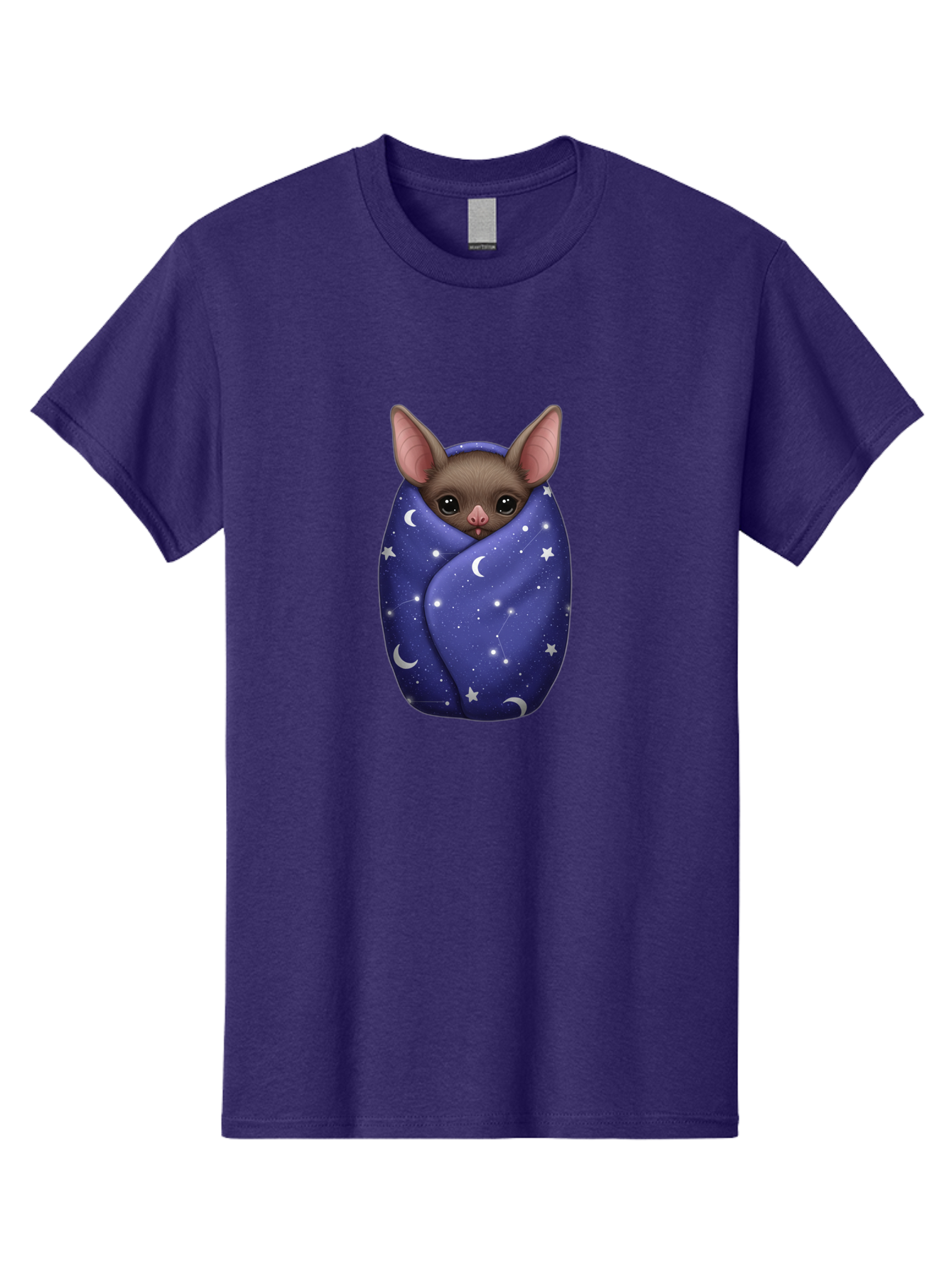 Bat-Wrapped-In-Stars Men'S Graphic Tee, 100% Cotton, Comfortable Casual Summer Wear, Machine Washable, Vintage Camera, Old Camera, Antique Camera, Black Camera, Classic Photography, Photography Equipment, Nostalgic Device, Film Camera, Bal771