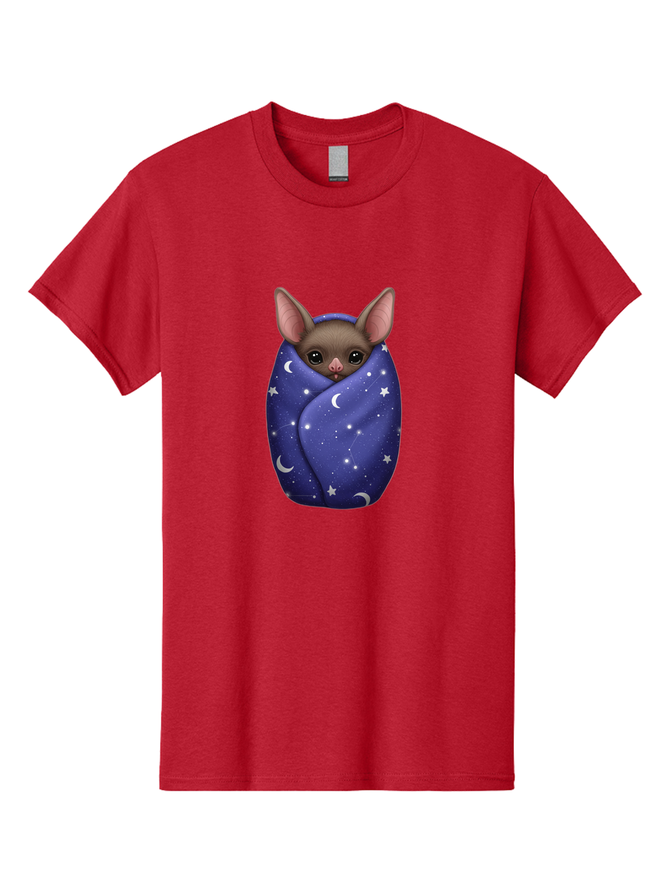 Bat-Wrapped-In-Stars Men'S Graphic Tee, 100% Cotton, Comfortable Casual Summer Wear, Machine Washable, Vintage Camera, Old Camera, Antique Camera, Black Camera, Classic Photography, Photography Equipment, Nostalgic Device, Film Camera, Bal771