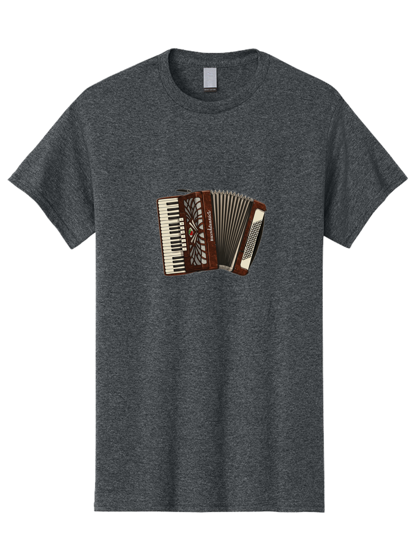 Bavaria-Accordian Men'S Graphic Tee, 100% Cotton, Comfortable Casual Summer Wear, Machine Washable, Vintage Camera, Old Camera, Antique Camera, Black Camera, Classic Photography, Photography Equipment, Nostalgic Device, Film Camera, Camera Art Bal772