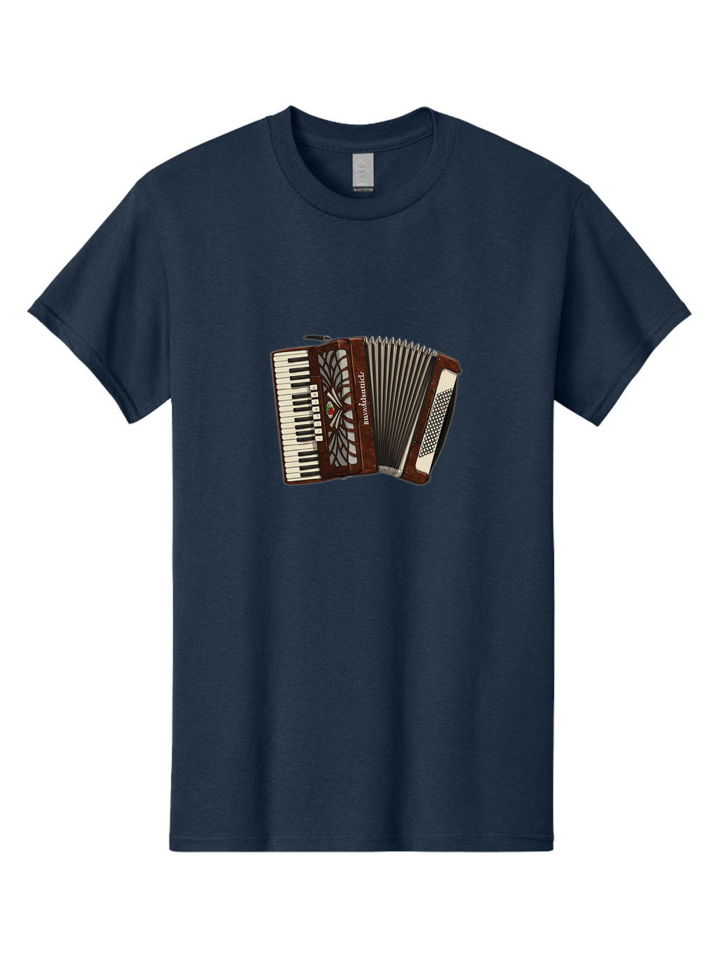 Bavaria-Accordian Men'S Graphic Tee, 100% Cotton, Comfortable Casual Summer Wear, Machine Washable, Vintage Camera, Old Camera, Antique Camera, Black Camera, Classic Photography, Photography Equipment, Nostalgic Device, Film Camera, Camera Art Bal772