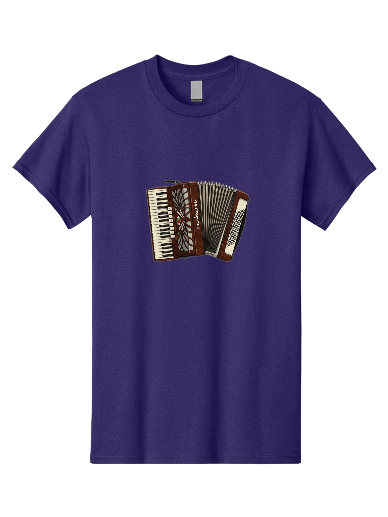 Bavaria-Accordian Men'S Graphic Tee, 100% Cotton, Comfortable Casual Summer Wear, Machine Washable, Vintage Camera, Old Camera, Antique Camera, Black Camera, Classic Photography, Photography Equipment, Nostalgic Device, Film Camera, Camera Art Bal772