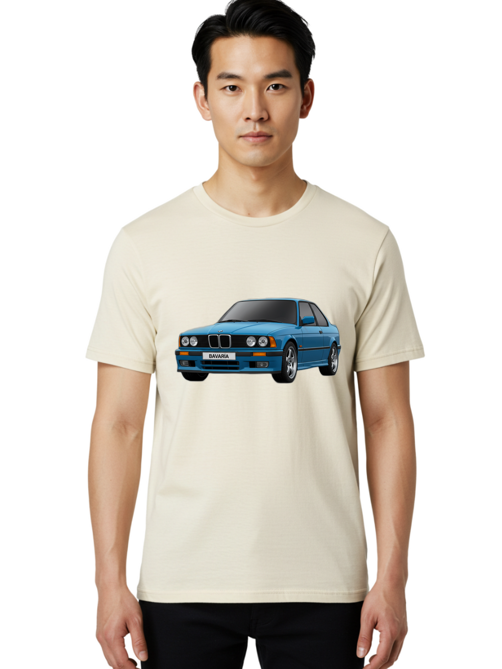 Bavaria-Bmw Men'S Graphic Tee, 100% Cotton, Comfortable Casual Summer Wear, Machine Washable, Vintage Camera, Old Camera, Antique Camera, Black Camera, Classic Photography, Photography Equipment, Nostalgic Device, Film Camera, Camera Art Bal773