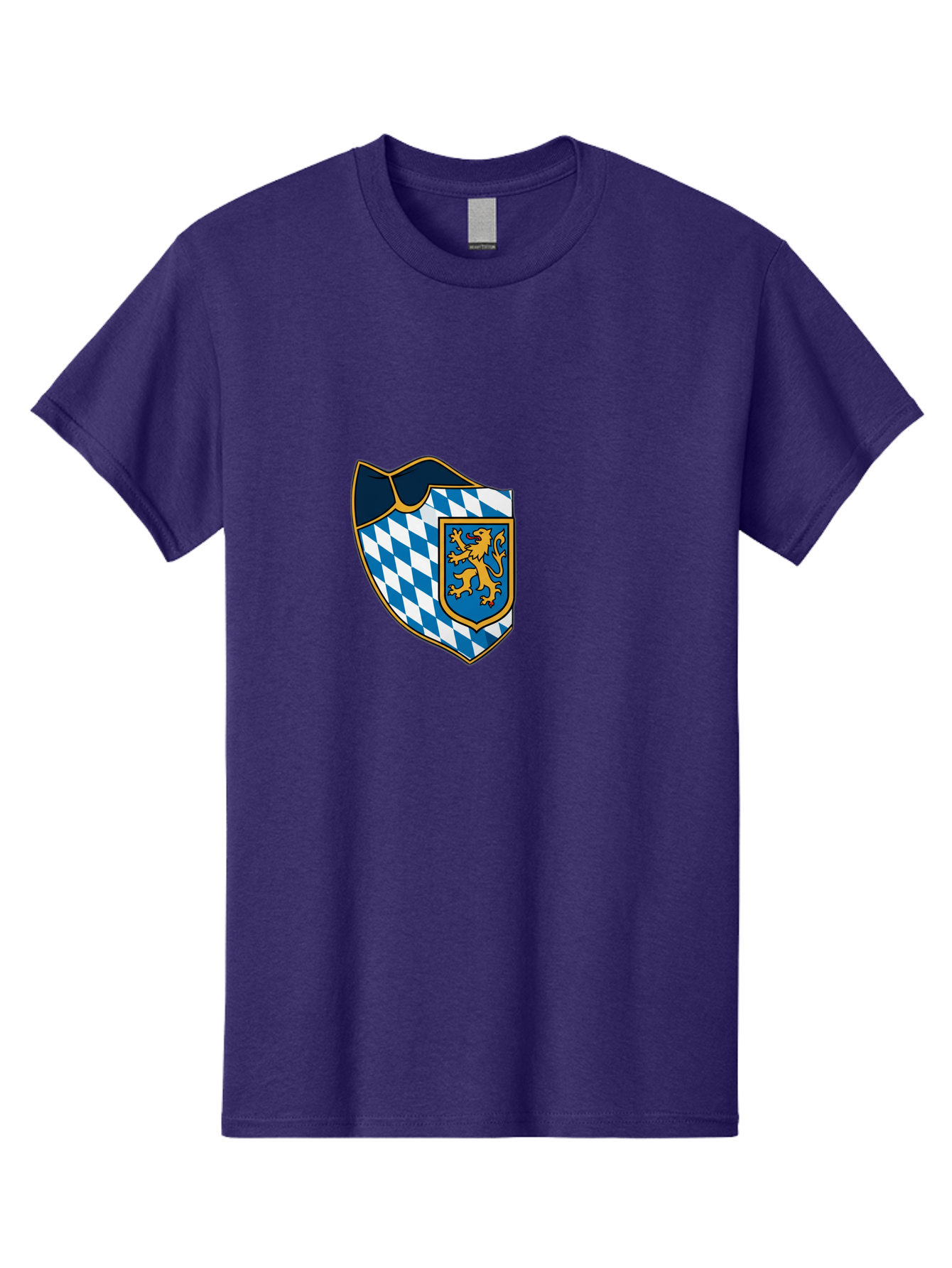 Bavarian-Coat-Of-Arms Men'S Graphic Tee, 100% Cotton, Comfortable Casual Summer Wear, Machine Washable, Vintage Camera, Old Camera, Antique Camera, Black Camera, Classic Photography, Photography Equipment, Nostalgic Device, Film Camera, Bal774