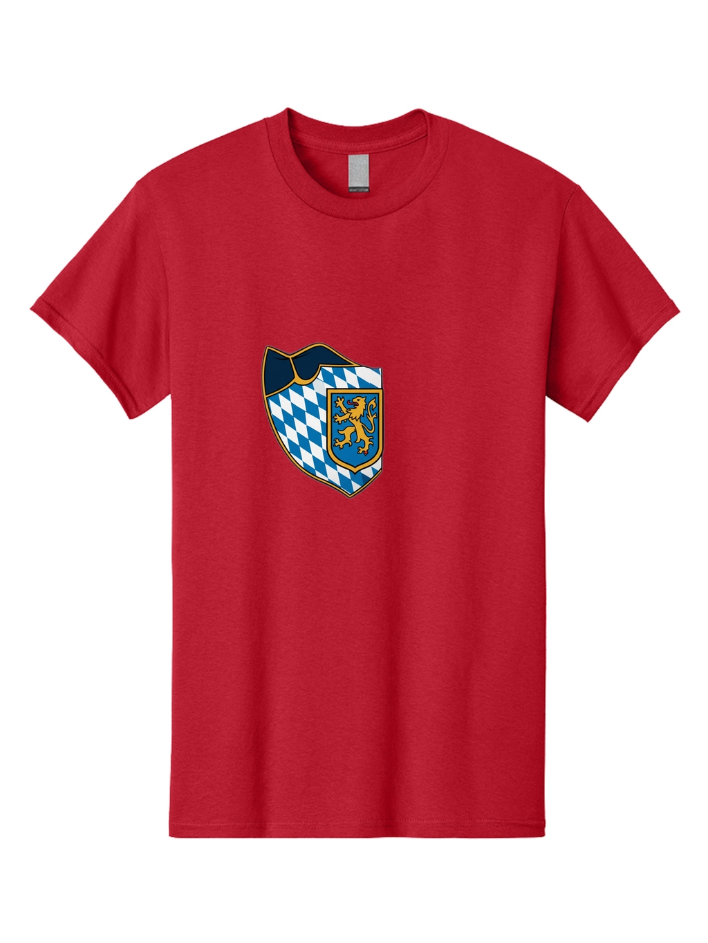 Bavarian-Coat-Of-Arms Men'S Graphic Tee, 100% Cotton, Comfortable Casual Summer Wear, Machine Washable, Vintage Camera, Old Camera, Antique Camera, Black Camera, Classic Photography, Photography Equipment, Nostalgic Device, Film Camera, Bal774