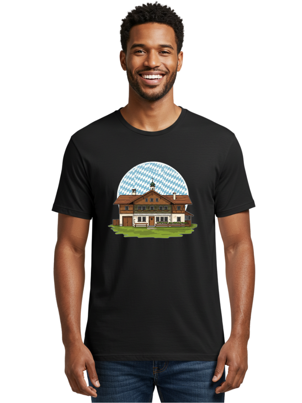 Bavarian-House Men'S Graphic Tee, 100% Cotton, Comfortable Casual Summer Wear, Machine Washable, Vintage Camera, Old Camera, Antique Camera, Black Camera, Classic Photography, Photography Equipment, Nostalgic Device, Film Camera, Camera Art Bal775