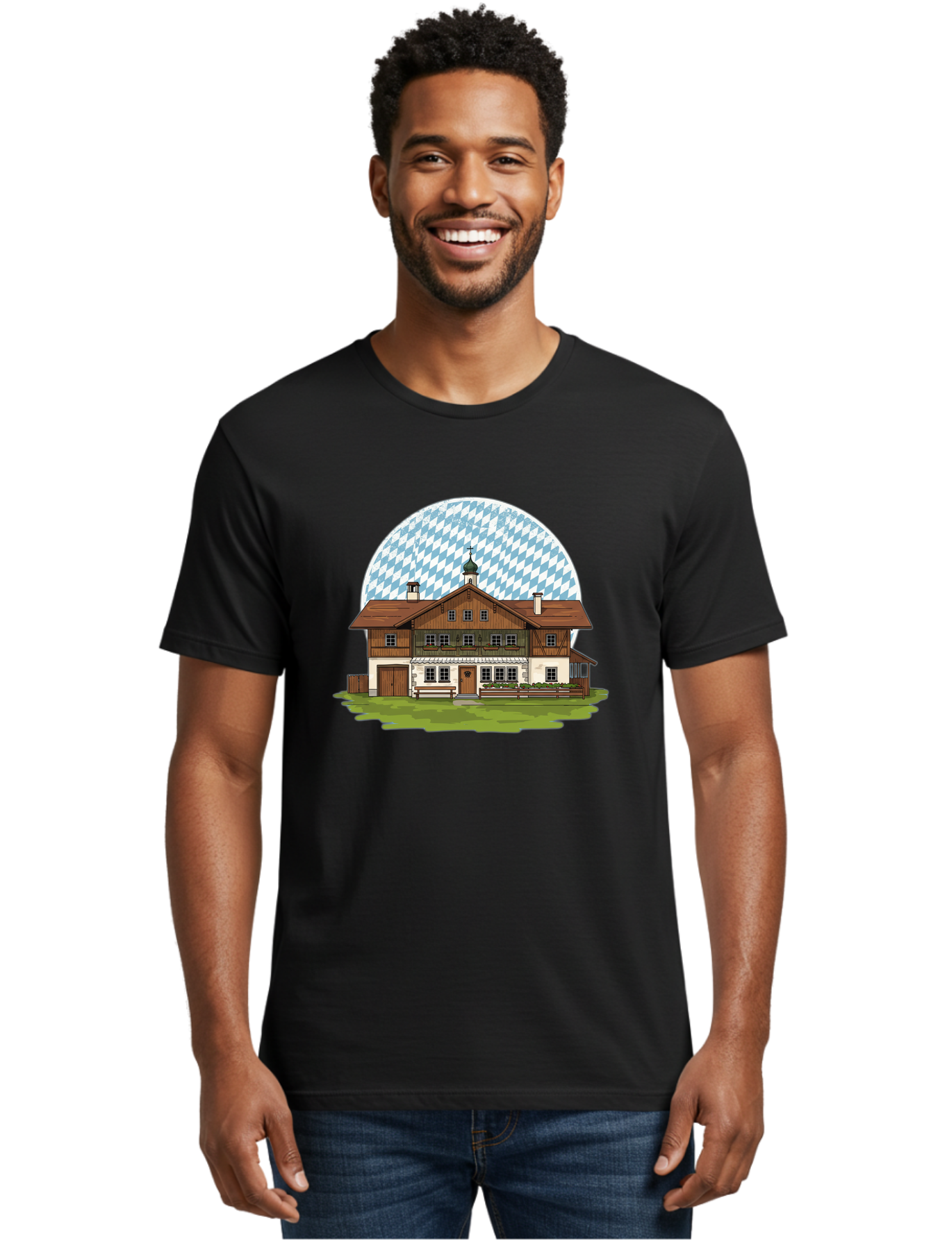 Bavarian-House Men'S Graphic Tee, 100% Cotton, Comfortable Casual Summer Wear, Machine Washable, Vintage Camera, Old Camera, Antique Camera, Black Camera, Classic Photography, Photography Equipment, Nostalgic Device, Film Camera, Camera Art Bal775