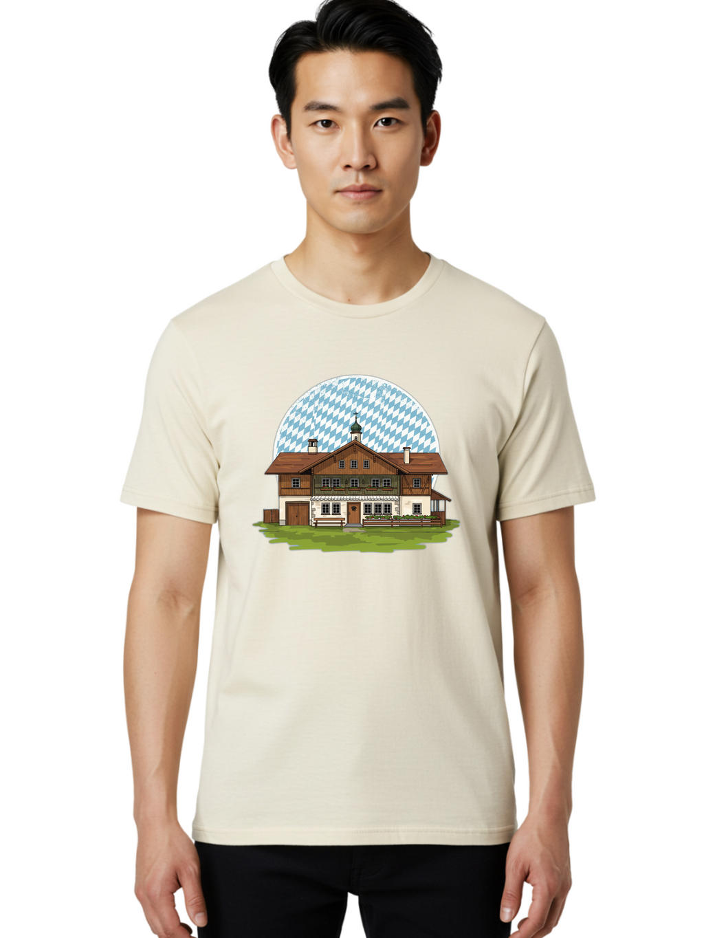 Bavarian-House Men'S Graphic Tee, 100% Cotton, Comfortable Casual Summer Wear, Machine Washable, Vintage Camera, Old Camera, Antique Camera, Black Camera, Classic Photography, Photography Equipment, Nostalgic Device, Film Camera, Camera Art Bal775