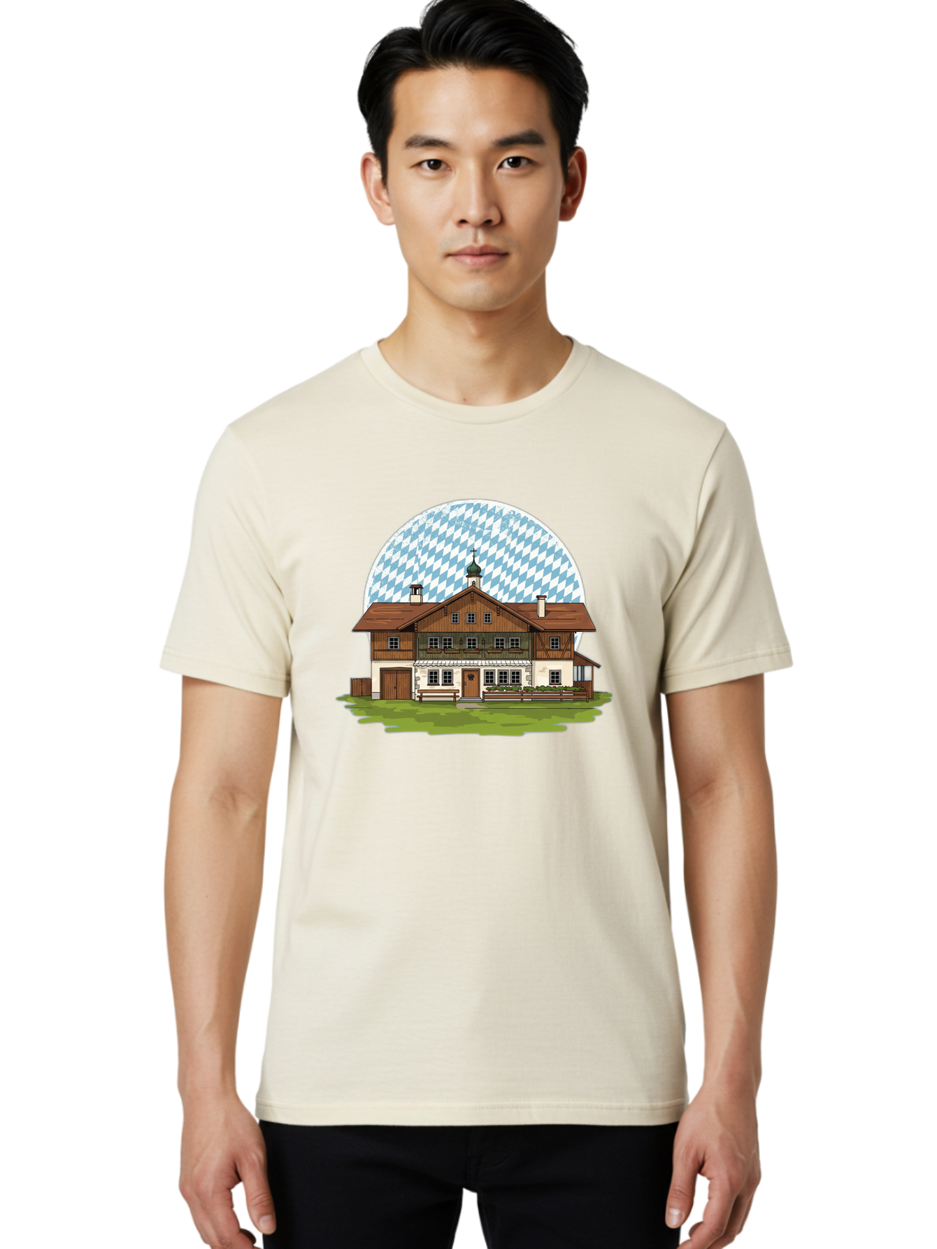 Bavarian-House Men'S Graphic Tee, 100% Cotton, Comfortable Casual Summer Wear, Machine Washable, Vintage Camera, Old Camera, Antique Camera, Black Camera, Classic Photography, Photography Equipment, Nostalgic Device, Film Camera, Camera Art Bal775