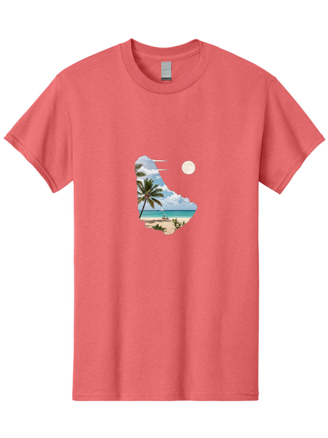 Beach-Scene-In-Map Men'S Graphic Tee, 100% Cotton, Comfortable Casual Summer Wear, Machine Washable, Vintage Camera, Old Camera, Antique Camera, Black Camera, Classic Photography, Photography Equipment, Nostalgic Device, Film Camera, Bal777