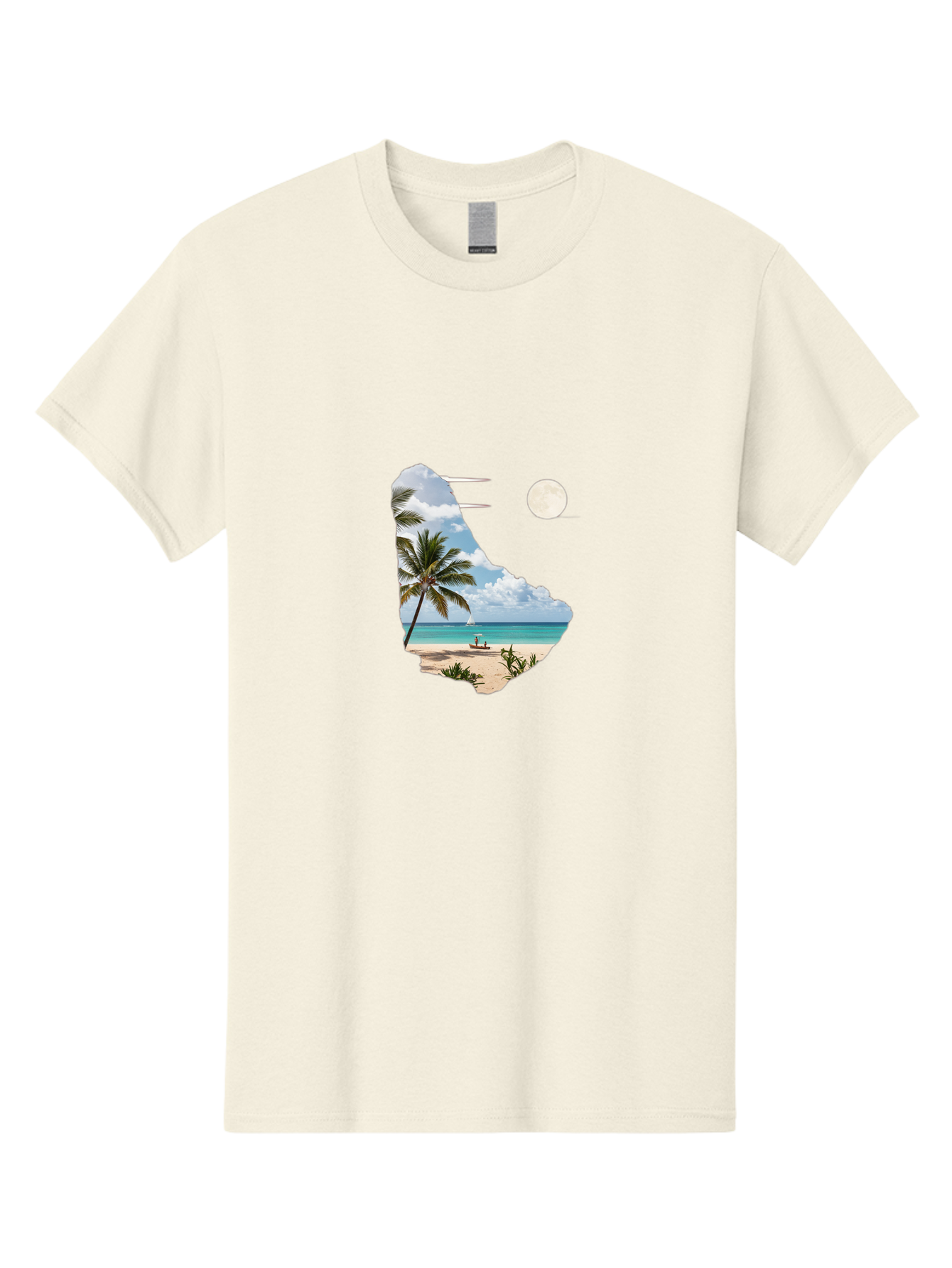 Beach-Scene-In-Map Men'S Graphic Tee, 100% Cotton, Comfortable Casual Summer Wear, Machine Washable, Vintage Camera, Old Camera, Antique Camera, Black Camera, Classic Photography, Photography Equipment, Nostalgic Device, Film Camera, Bal777