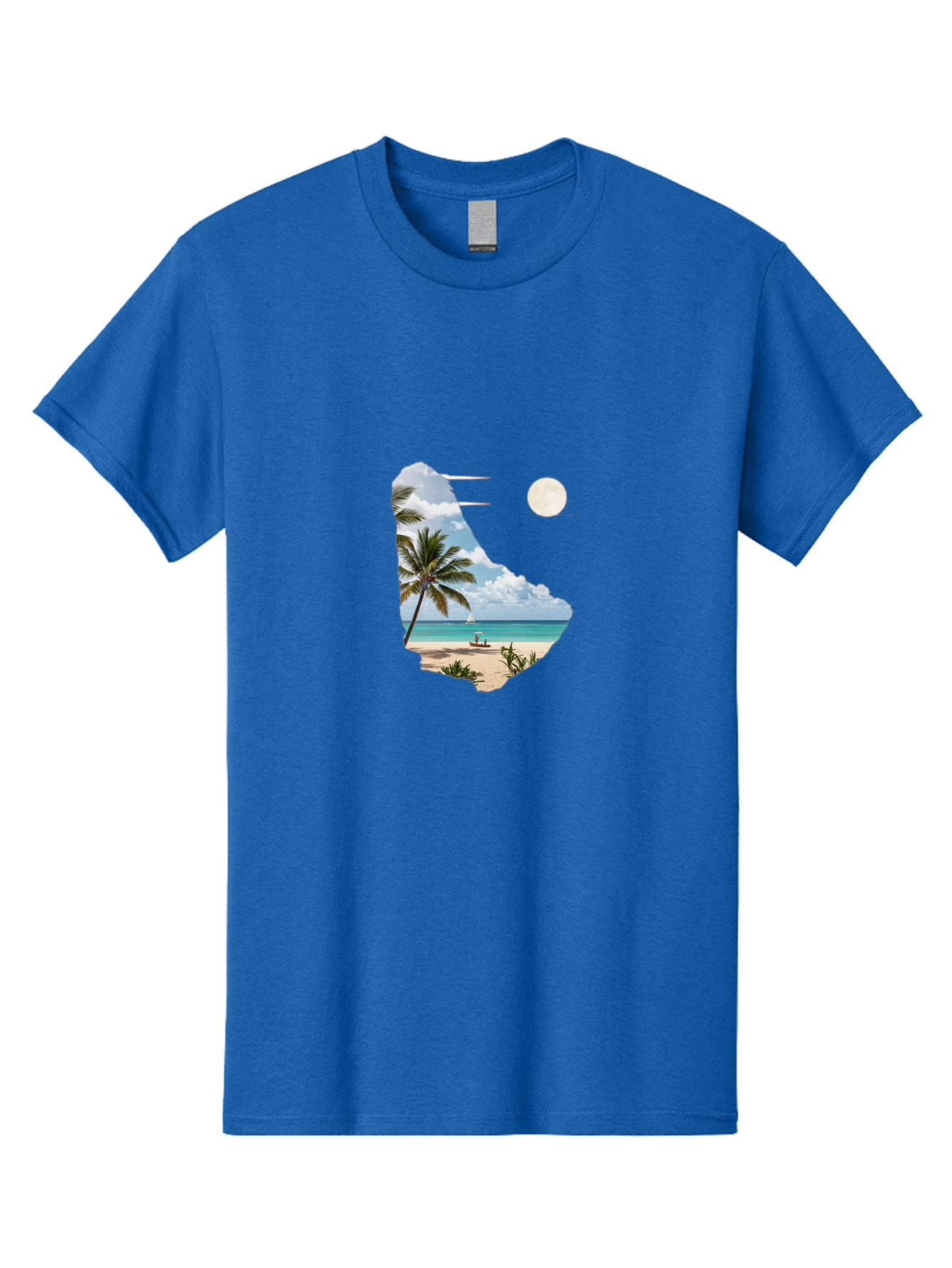 Beach-Scene-In-Map Men'S Graphic Tee, 100% Cotton, Comfortable Casual Summer Wear, Machine Washable, Vintage Camera, Old Camera, Antique Camera, Black Camera, Classic Photography, Photography Equipment, Nostalgic Device, Film Camera, Bal777