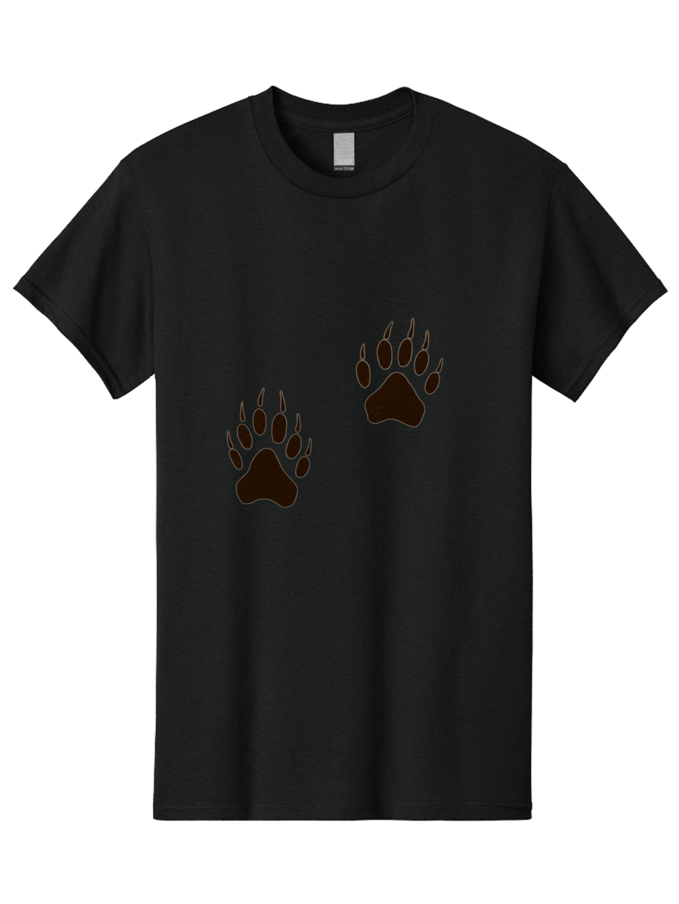 Bear-Footprints Men'S Graphic Tee, 100% Cotton, Comfortable Casual Summer Wear, Machine Washable, Vintage Camera, Old Camera, Antique Camera, Black Camera, Classic Photography, Photography Equipment, Nostalgic Device, Film Camera, Camera Art Bal778