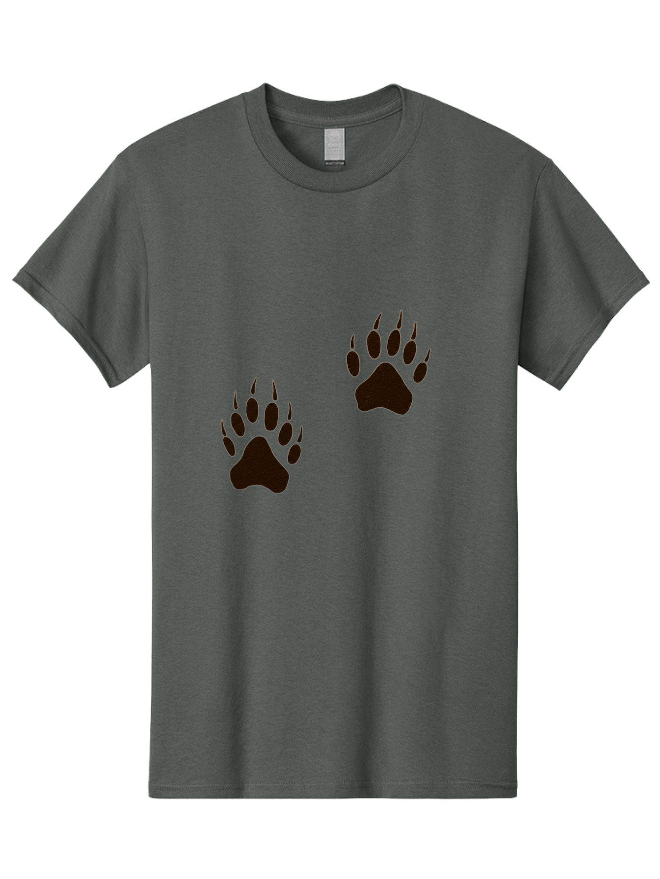 Bear-Footprints Men'S Graphic Tee, 100% Cotton, Comfortable Casual Summer Wear, Machine Washable, Vintage Camera, Old Camera, Antique Camera, Black Camera, Classic Photography, Photography Equipment, Nostalgic Device, Film Camera, Camera Art Bal778
