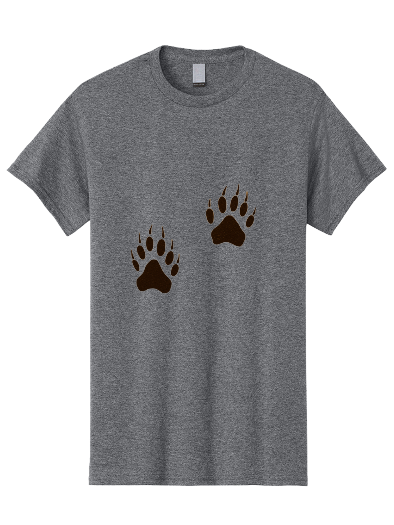 Bear-Footprints Men'S Graphic Tee, 100% Cotton, Comfortable Casual Summer Wear, Machine Washable, Vintage Camera, Old Camera, Antique Camera, Black Camera, Classic Photography, Photography Equipment, Nostalgic Device, Film Camera, Camera Art Bal778