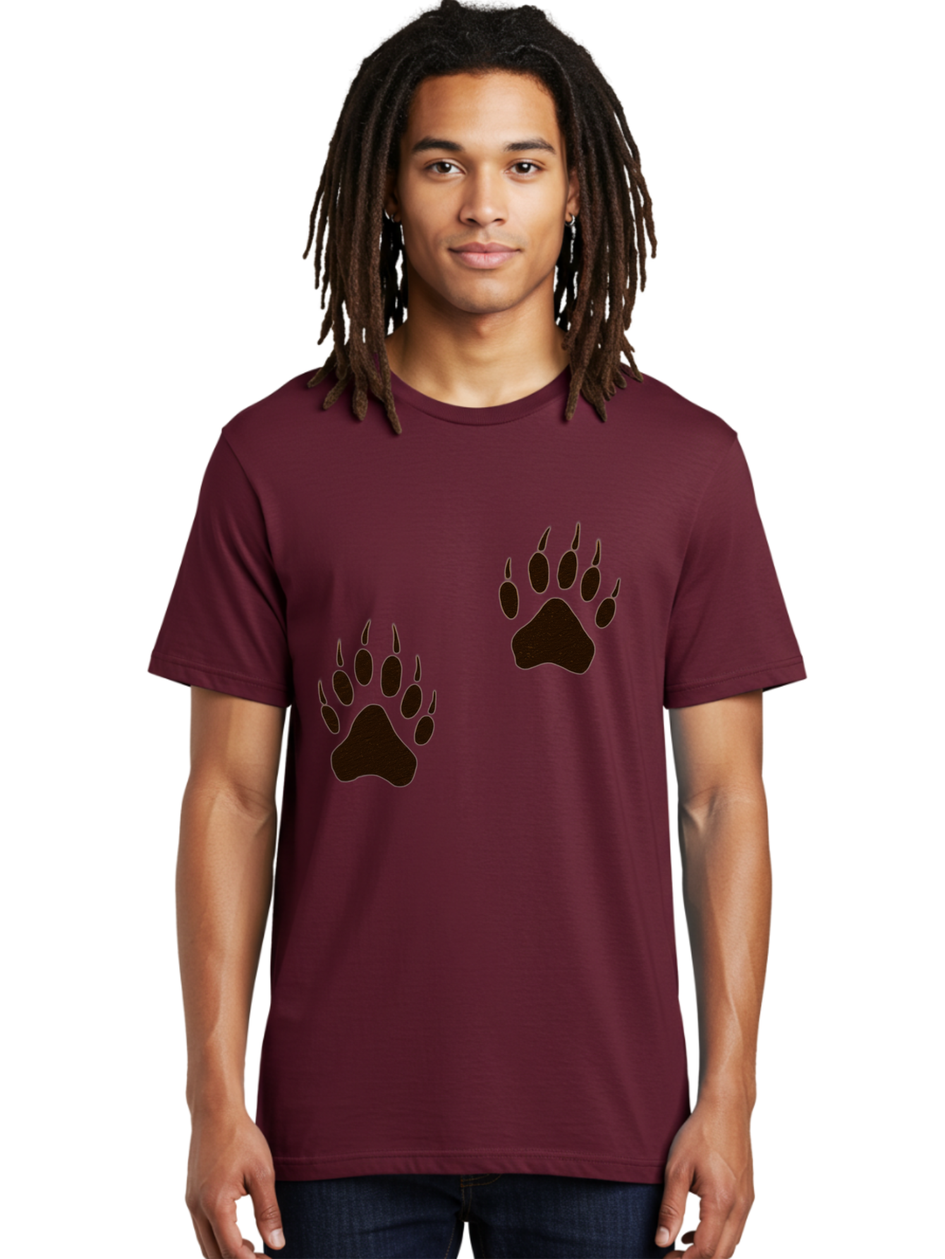 Bear-Footprints Men'S Graphic Tee, 100% Cotton, Comfortable Casual Summer Wear, Machine Washable, Vintage Camera, Old Camera, Antique Camera, Black Camera, Classic Photography, Photography Equipment, Nostalgic Device, Film Camera, Camera Art Bal778