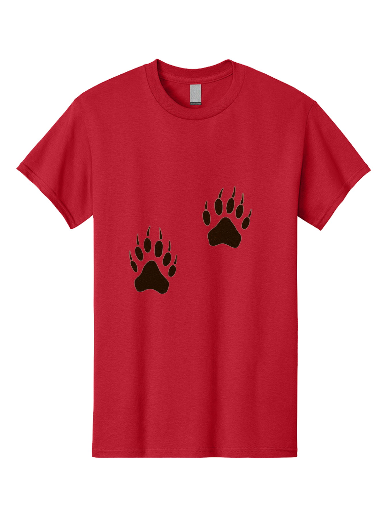 Bear-Footprints Men'S Graphic Tee, 100% Cotton, Comfortable Casual Summer Wear, Machine Washable, Vintage Camera, Old Camera, Antique Camera, Black Camera, Classic Photography, Photography Equipment, Nostalgic Device, Film Camera, Camera Art Bal778