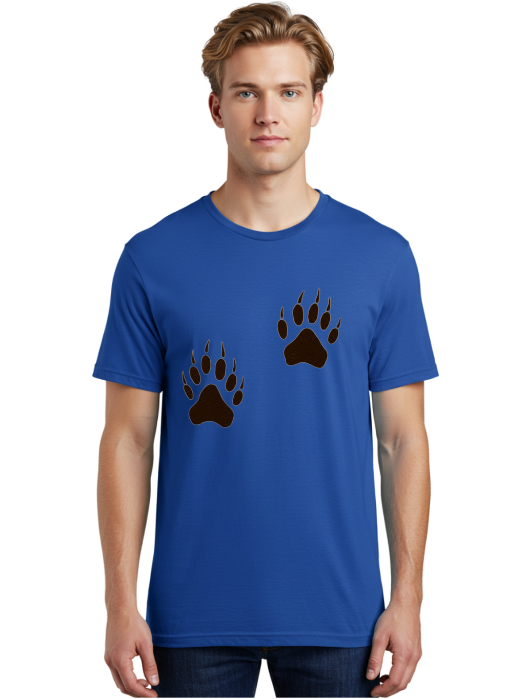 Bear-Footprints Men'S Graphic Tee, 100% Cotton, Comfortable Casual Summer Wear, Machine Washable, Vintage Camera, Old Camera, Antique Camera, Black Camera, Classic Photography, Photography Equipment, Nostalgic Device, Film Camera, Camera Art Bal778