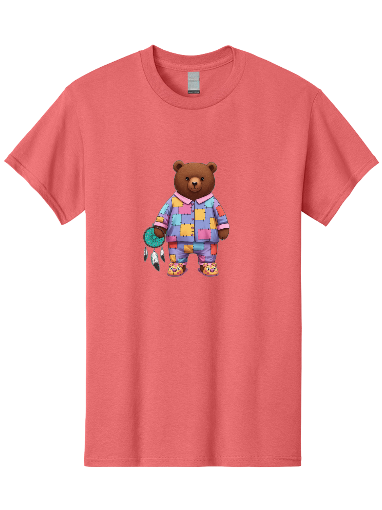 Bear-In-Pajamas-Holding-Dreamcatcher Men'S Graphic Tee, 100% Cotton, Comfortable Casual Summer Wear, Machine Washable, Vintage Camera, Old Camera, Antique Camera, Black Camera, Classic Photography, Photography Equipment, Nostalgic Device, Bal780