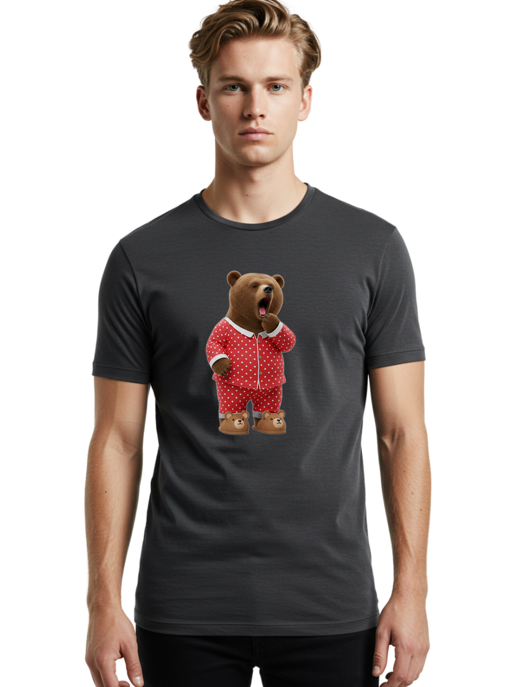 Bear-In-Pajamas Men'S Graphic Tee, 100% Cotton, Comfortable Casual Summer Wear, Machine Washable, Vintage Camera, Old Camera, Antique Camera, Black Camera, Classic Photography, Photography Equipment, Nostalgic Device, Film Camera, Camera Art Bal781