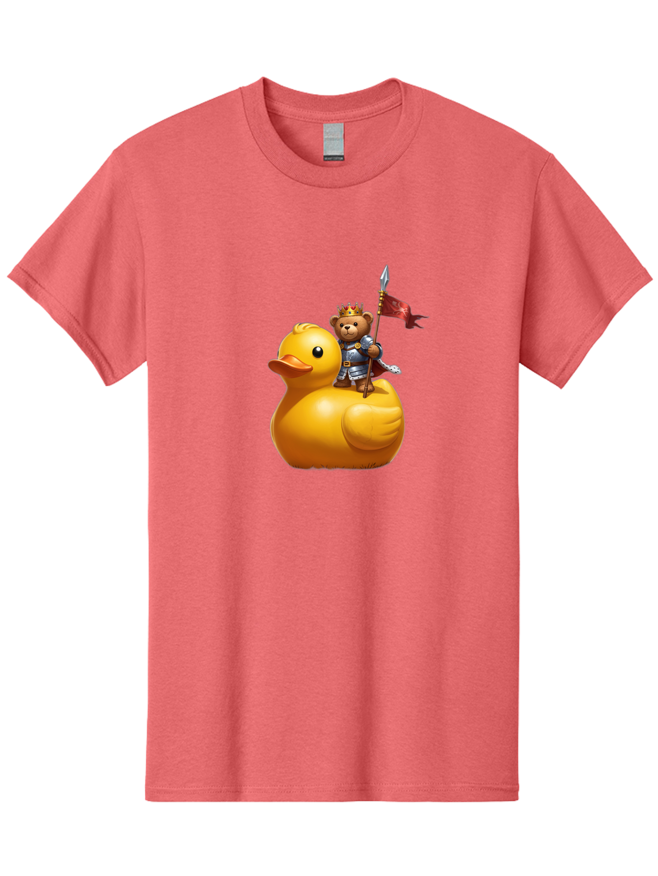 Bear-King-Riding-Duck Men'S Graphic Tee, 100% Cotton, Comfortable Casual Summer Wear, Machine Washable, Vintage Camera, Old Camera, Antique Camera, Black Camera, Classic Photography, Photography Equipment, Nostalgic Device, Film Camera, Bal782