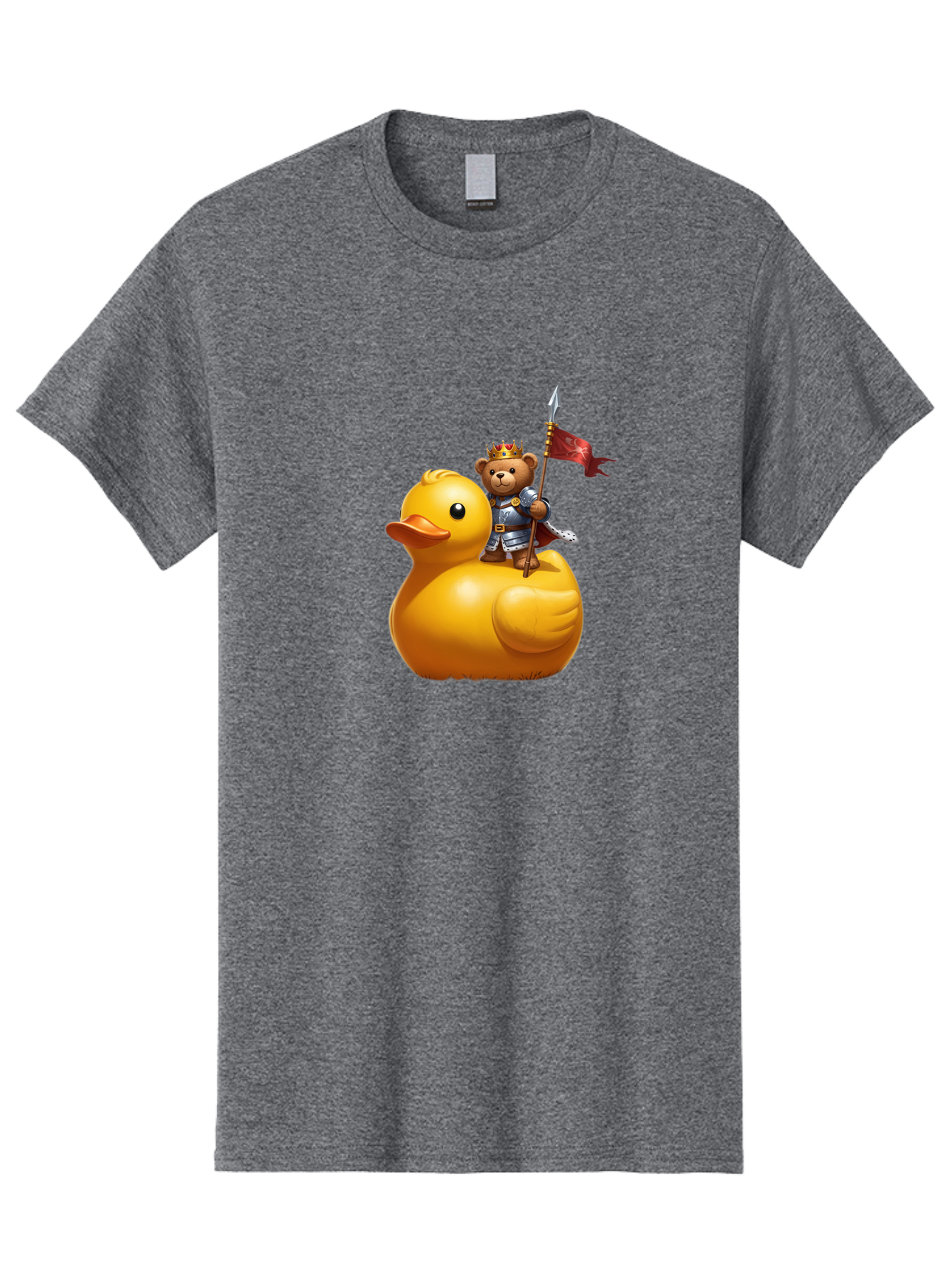 Bear-King-Riding-Duck Men'S Graphic Tee, 100% Cotton, Comfortable Casual Summer Wear, Machine Washable, Vintage Camera, Old Camera, Antique Camera, Black Camera, Classic Photography, Photography Equipment, Nostalgic Device, Film Camera, Bal782