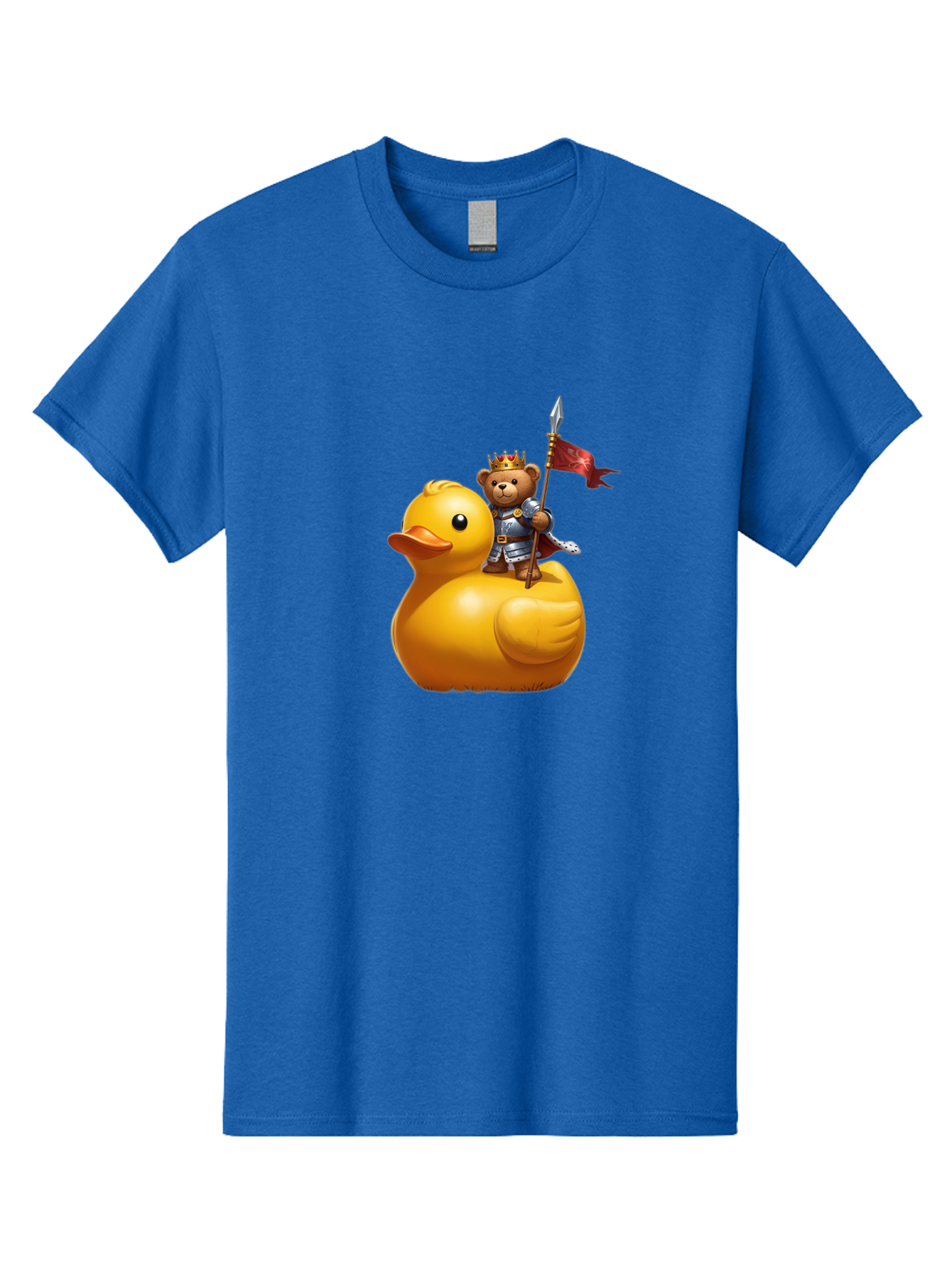 Bear-King-Riding-Duck Men'S Graphic Tee, 100% Cotton, Comfortable Casual Summer Wear, Machine Washable, Vintage Camera, Old Camera, Antique Camera, Black Camera, Classic Photography, Photography Equipment, Nostalgic Device, Film Camera, Bal782