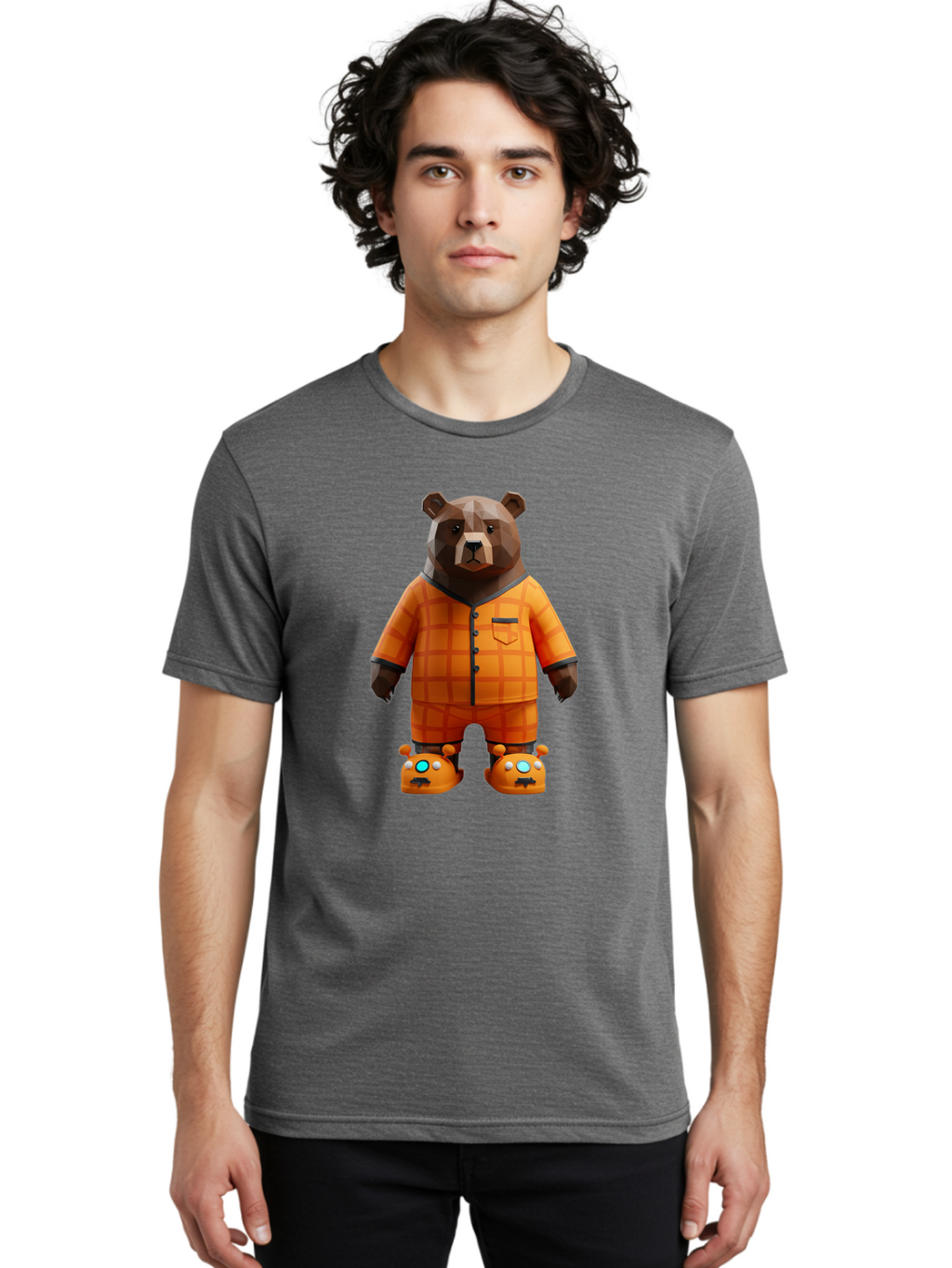 Bear-Pajamas Men'S Graphic Tee, 100% Cotton, Comfortable Casual Summer Wear, Machine Washable, Vintage Camera, Old Camera, Antique Camera, Black Camera, Classic Photography, Photography Equipment, Nostalgic Device, Film Camera, Camera Art Bal783