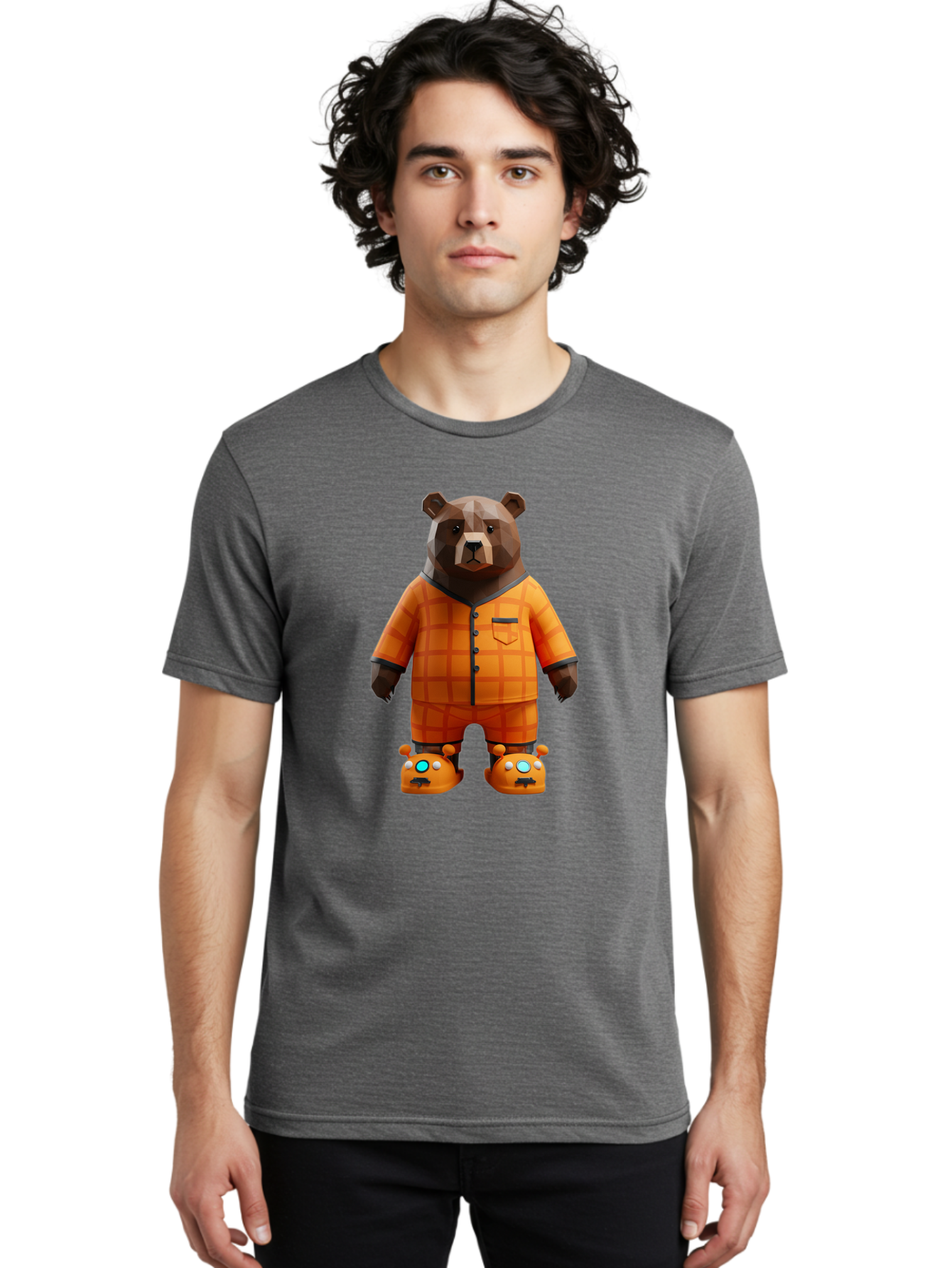 Bear-Pajamas Men'S Graphic Tee, 100% Cotton, Comfortable Casual Summer Wear, Machine Washable, Vintage Camera, Old Camera, Antique Camera, Black Camera, Classic Photography, Photography Equipment, Nostalgic Device, Film Camera, Camera Art Bal783