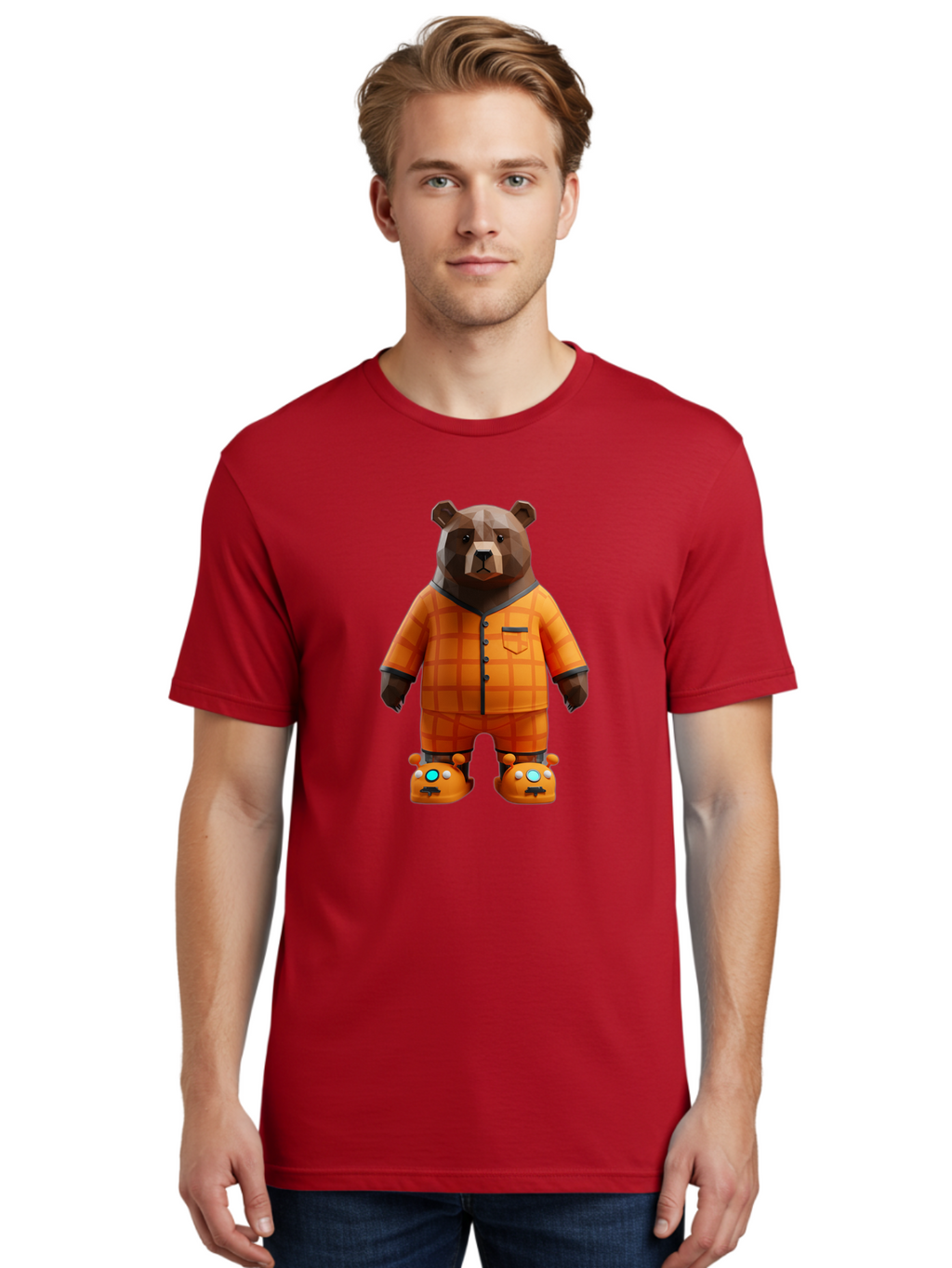 Bear-Pajamas Men'S Graphic Tee, 100% Cotton, Comfortable Casual Summer Wear, Machine Washable, Vintage Camera, Old Camera, Antique Camera, Black Camera, Classic Photography, Photography Equipment, Nostalgic Device, Film Camera, Camera Art Bal783
