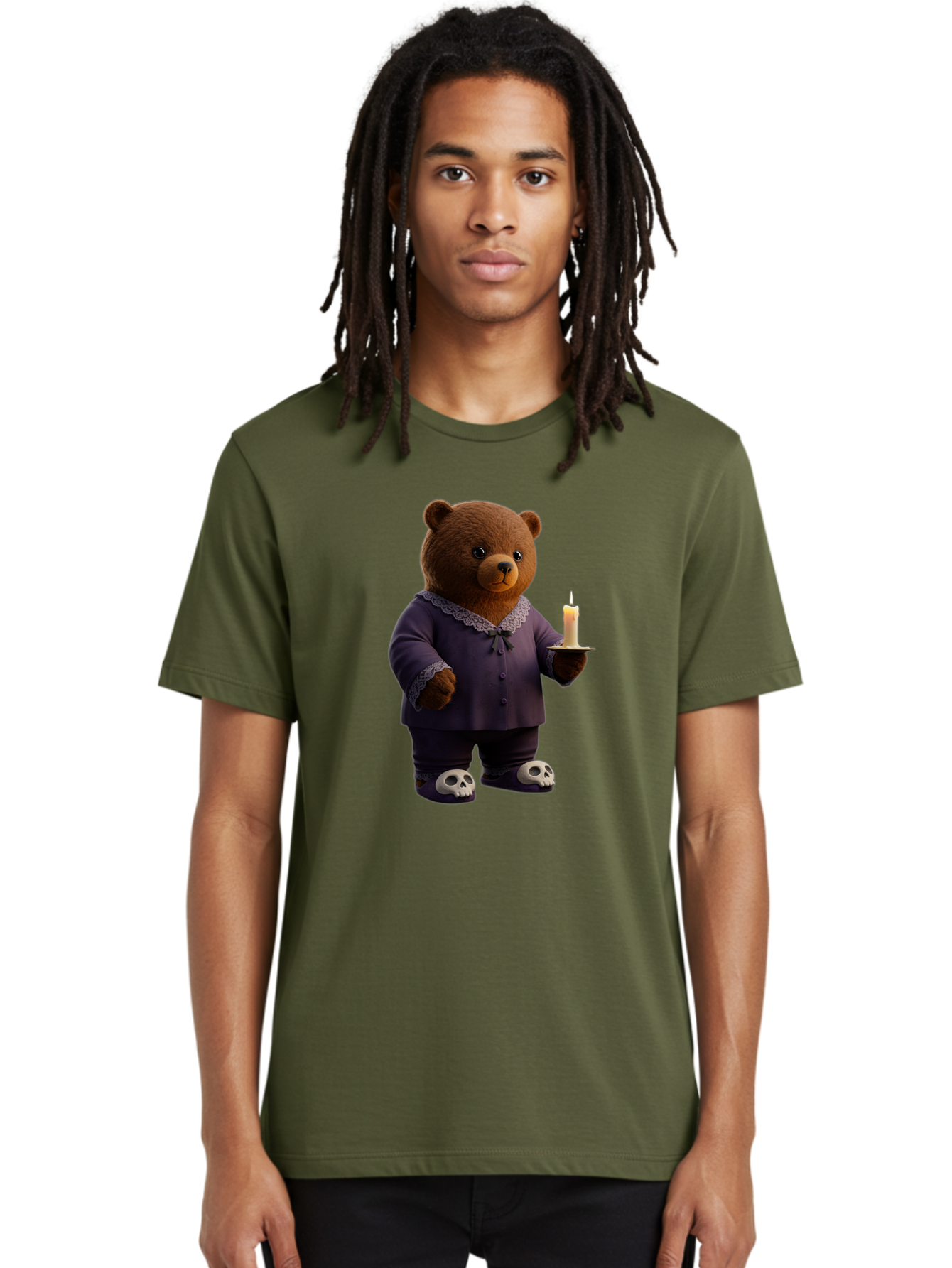 Bear-With-Candle Men'S Graphic Tee, 100% Cotton, Comfortable Casual Summer Wear, Machine Washable, Vintage Camera, Old Camera, Antique Camera, Black Camera, Classic Photography, Photography Equipment, Nostalgic Device, Film Camera, Camera Art Bal784