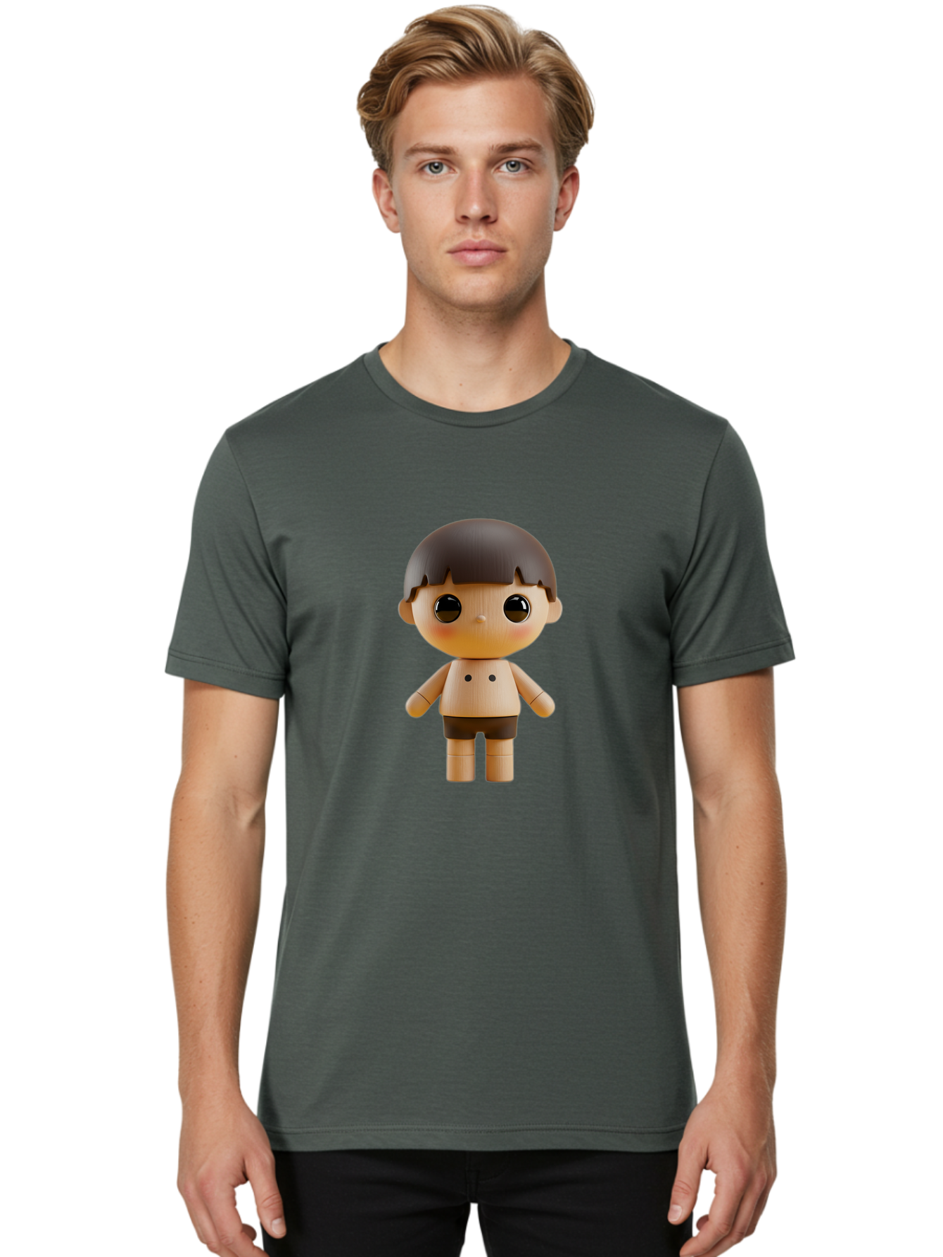 Bearbrick Men'S Graphic Tee, 100% Cotton, Comfortable Casual Summer Wear, Machine Washable, Vintage Camera, Old Camera, Antique Camera, Black Camera, Classic Photography, Photography Equipment, Nostalgic Device, Film Camera, Camera Art Bal785