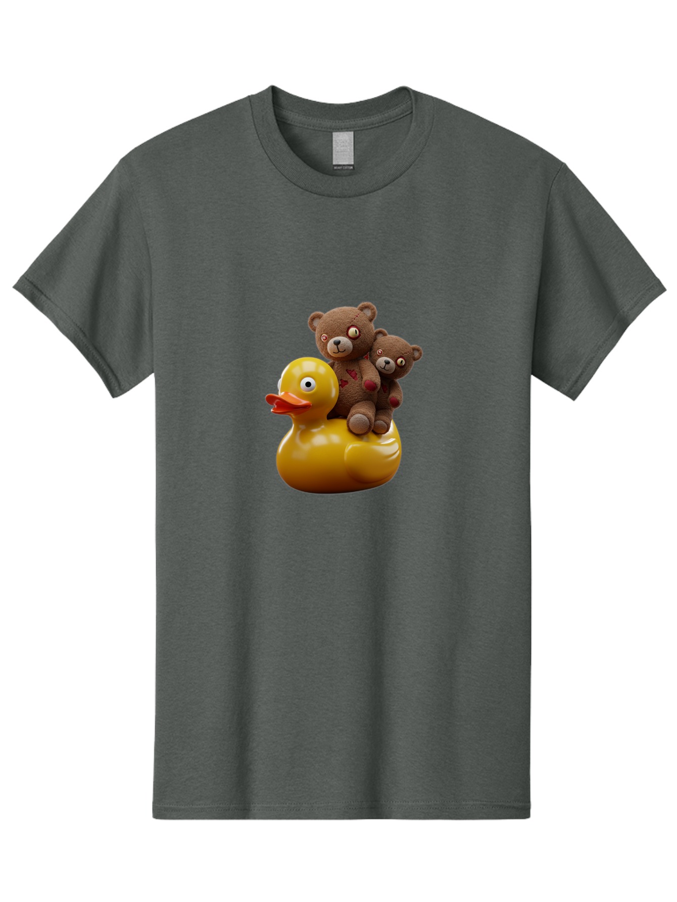 Bears-Riding-Duck Men'S Graphic Tee, 100% Cotton, Comfortable Casual Summer Wear, Machine Washable, Vintage Camera, Old Camera, Antique Camera, Black Camera, Classic Photography, Photography Equipment, Nostalgic Device, Film Camera, Camera Art Bal786
