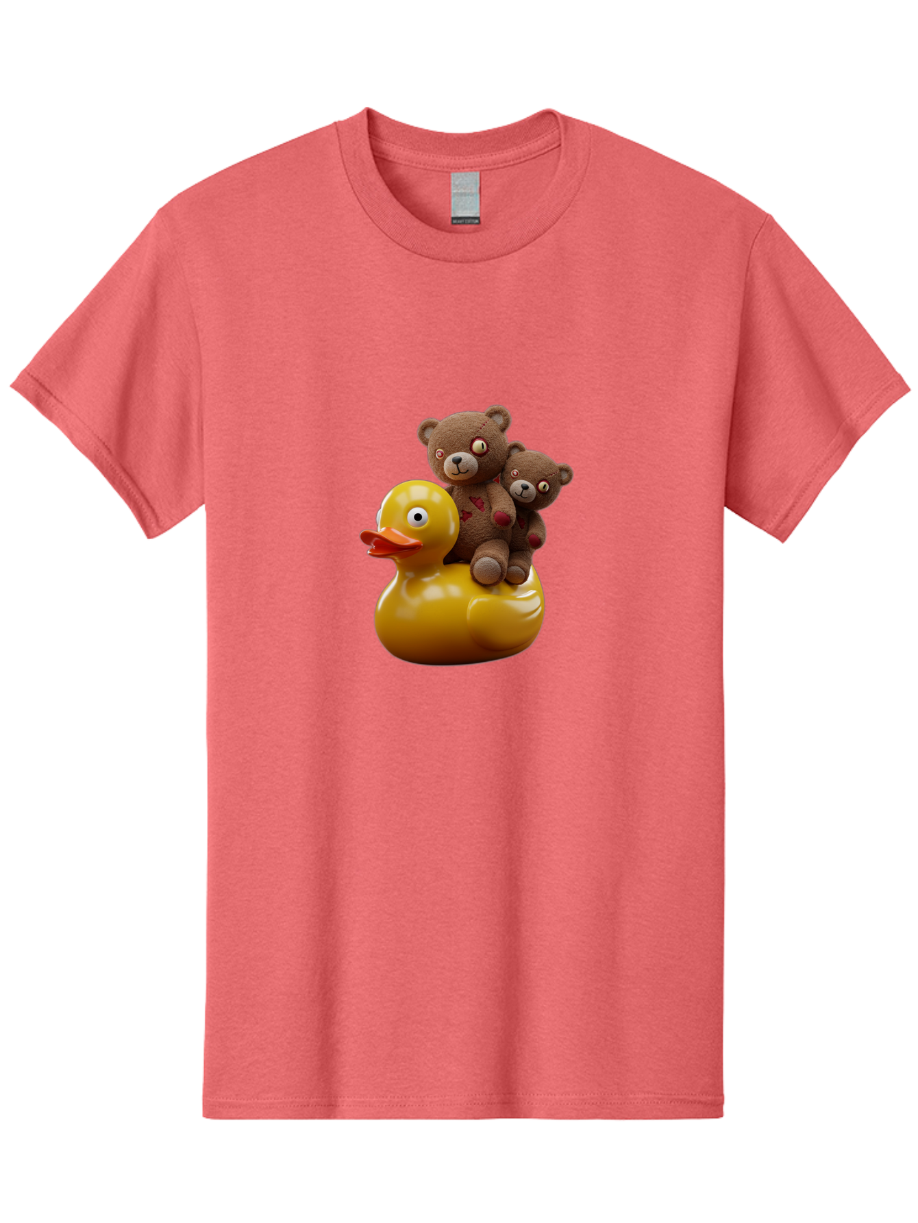 Bears-Riding-Duck Men'S Graphic Tee, 100% Cotton, Comfortable Casual Summer Wear, Machine Washable, Vintage Camera, Old Camera, Antique Camera, Black Camera, Classic Photography, Photography Equipment, Nostalgic Device, Film Camera, Camera Art Bal786