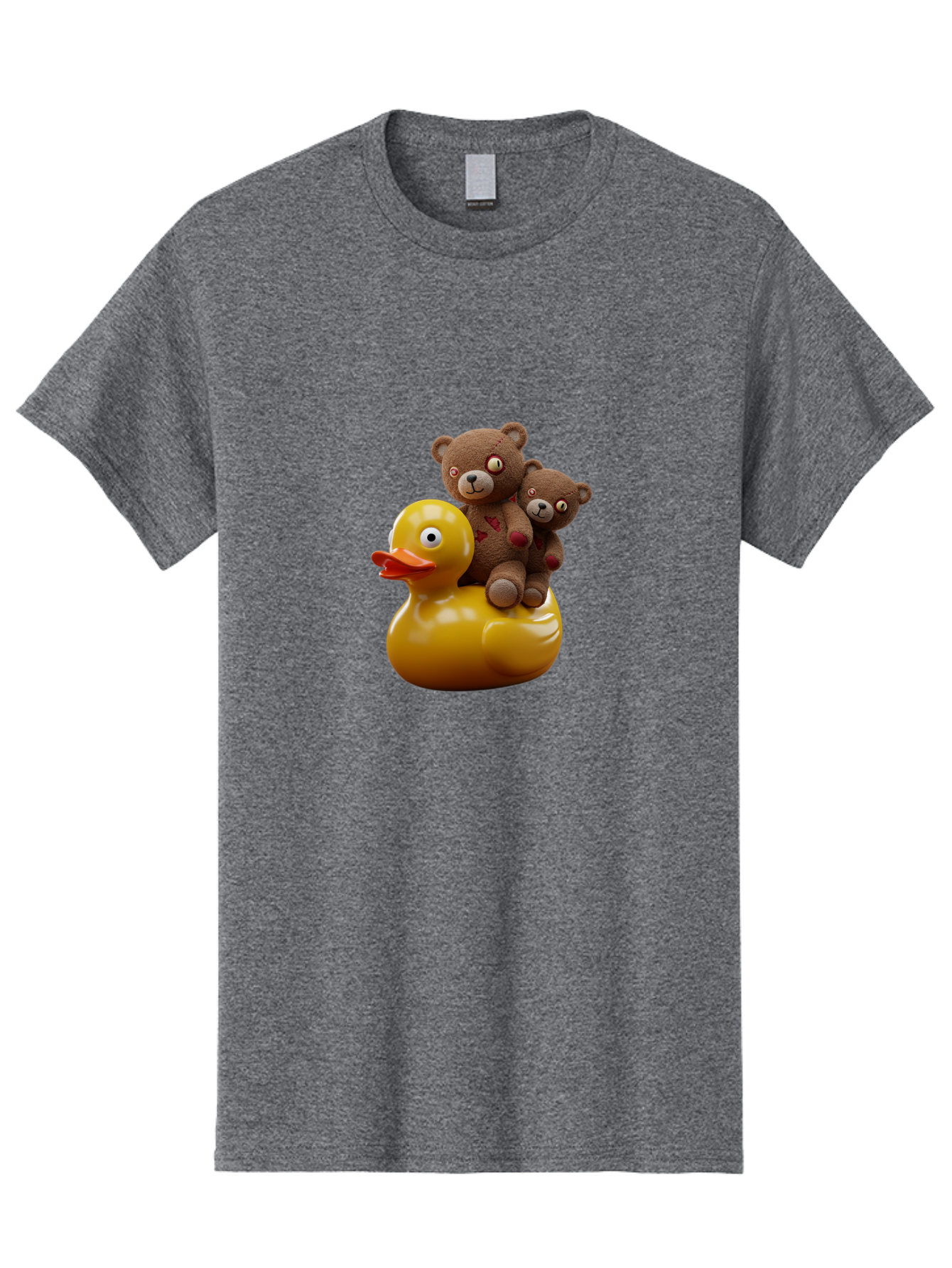 Bears-Riding-Duck Men'S Graphic Tee, 100% Cotton, Comfortable Casual Summer Wear, Machine Washable, Vintage Camera, Old Camera, Antique Camera, Black Camera, Classic Photography, Photography Equipment, Nostalgic Device, Film Camera, Camera Art Bal786
