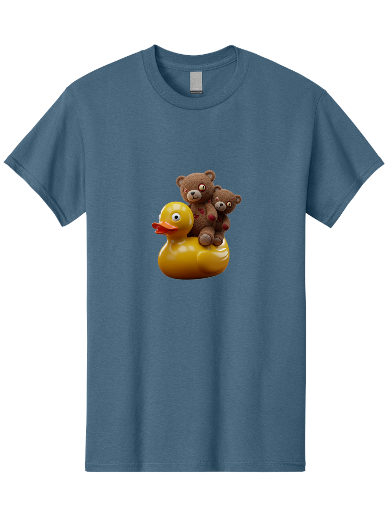 Bears-Riding-Duck Men'S Graphic Tee, 100% Cotton, Comfortable Casual Summer Wear, Machine Washable, Vintage Camera, Old Camera, Antique Camera, Black Camera, Classic Photography, Photography Equipment, Nostalgic Device, Film Camera, Camera Art Bal786