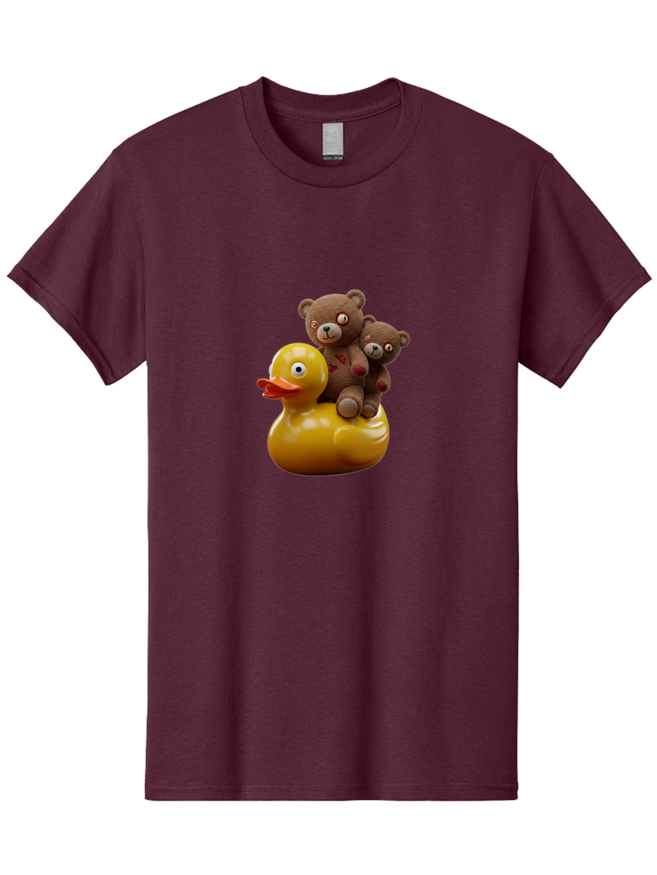 Bears-Riding-Duck Men'S Graphic Tee, 100% Cotton, Comfortable Casual Summer Wear, Machine Washable, Vintage Camera, Old Camera, Antique Camera, Black Camera, Classic Photography, Photography Equipment, Nostalgic Device, Film Camera, Camera Art Bal786
