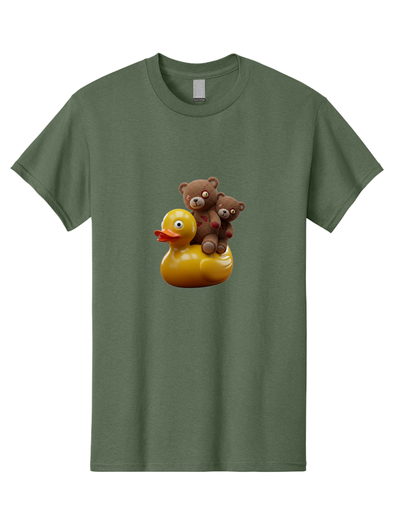Bears-Riding-Duck Men'S Graphic Tee, 100% Cotton, Comfortable Casual Summer Wear, Machine Washable, Vintage Camera, Old Camera, Antique Camera, Black Camera, Classic Photography, Photography Equipment, Nostalgic Device, Film Camera, Camera Art Bal786