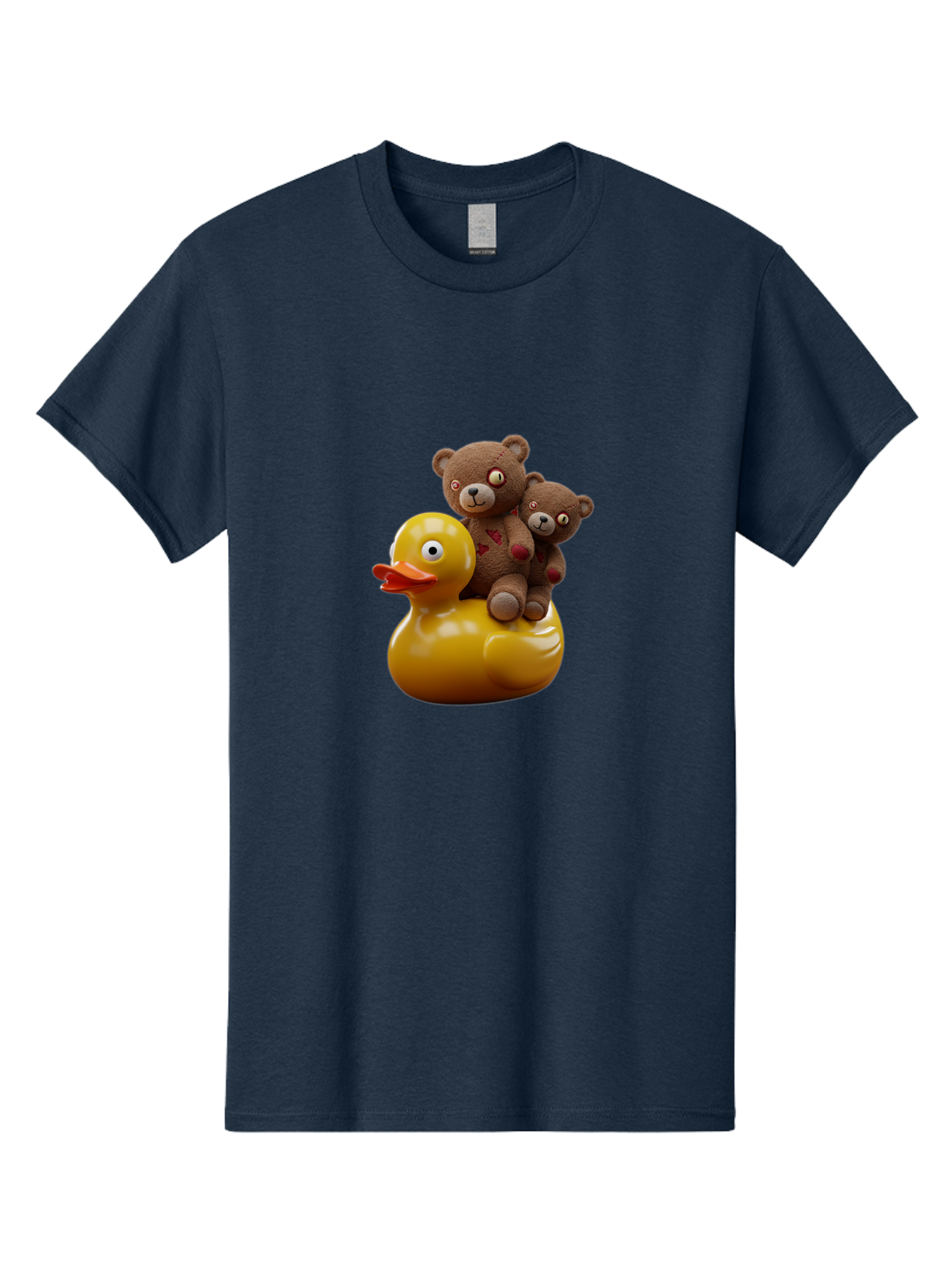 Bears-Riding-Duck Men'S Graphic Tee, 100% Cotton, Comfortable Casual Summer Wear, Machine Washable, Vintage Camera, Old Camera, Antique Camera, Black Camera, Classic Photography, Photography Equipment, Nostalgic Device, Film Camera, Camera Art Bal786