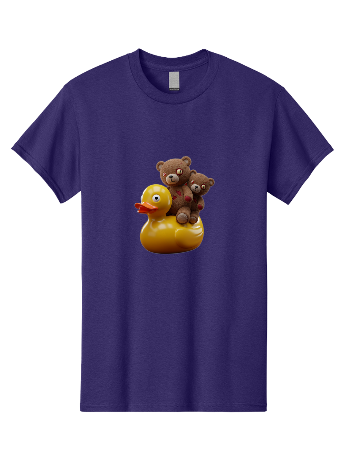 Bears-Riding-Duck Men'S Graphic Tee, 100% Cotton, Comfortable Casual Summer Wear, Machine Washable, Vintage Camera, Old Camera, Antique Camera, Black Camera, Classic Photography, Photography Equipment, Nostalgic Device, Film Camera, Camera Art Bal786