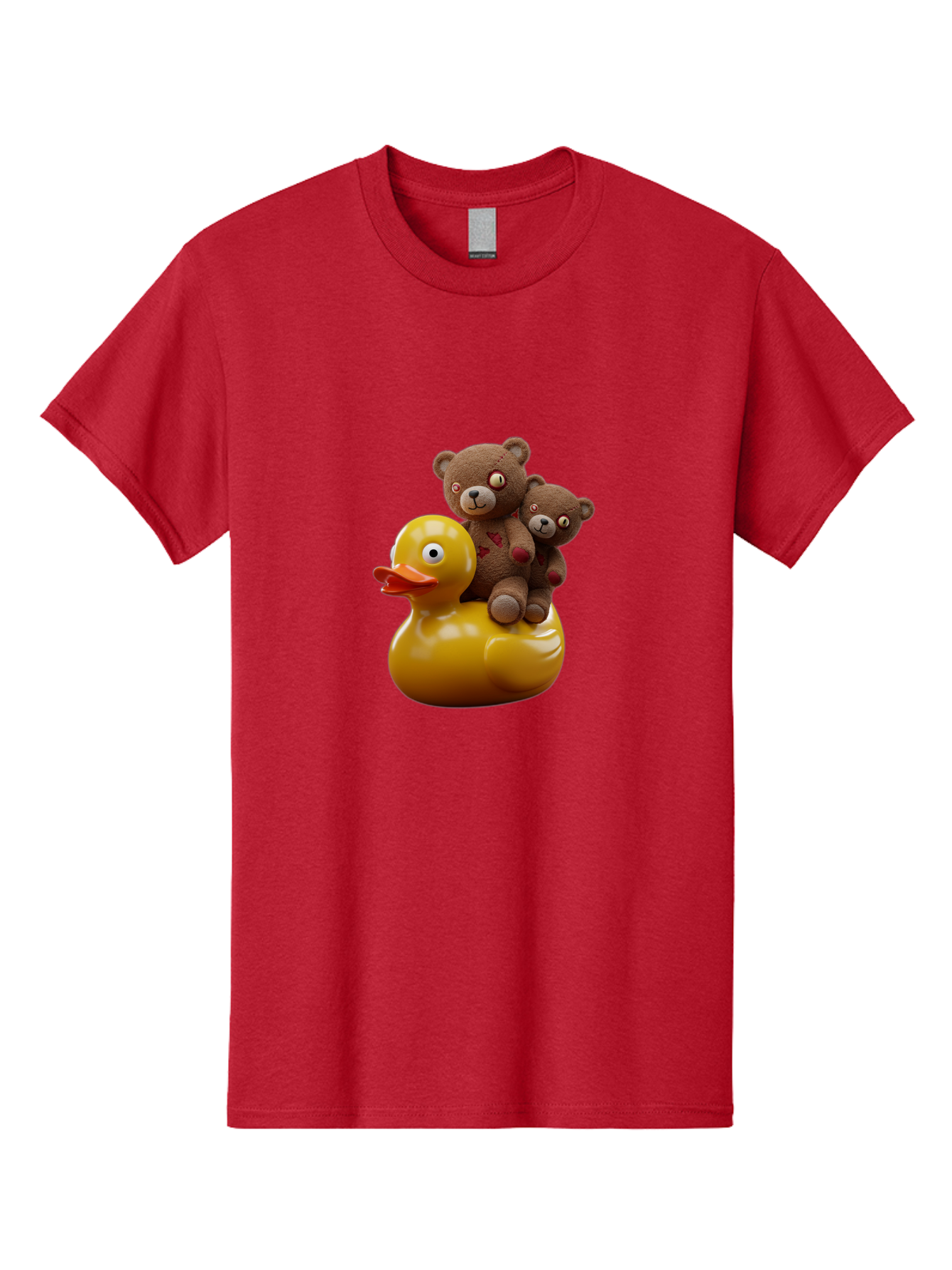 Bears-Riding-Duck Men'S Graphic Tee, 100% Cotton, Comfortable Casual Summer Wear, Machine Washable, Vintage Camera, Old Camera, Antique Camera, Black Camera, Classic Photography, Photography Equipment, Nostalgic Device, Film Camera, Camera Art Bal786