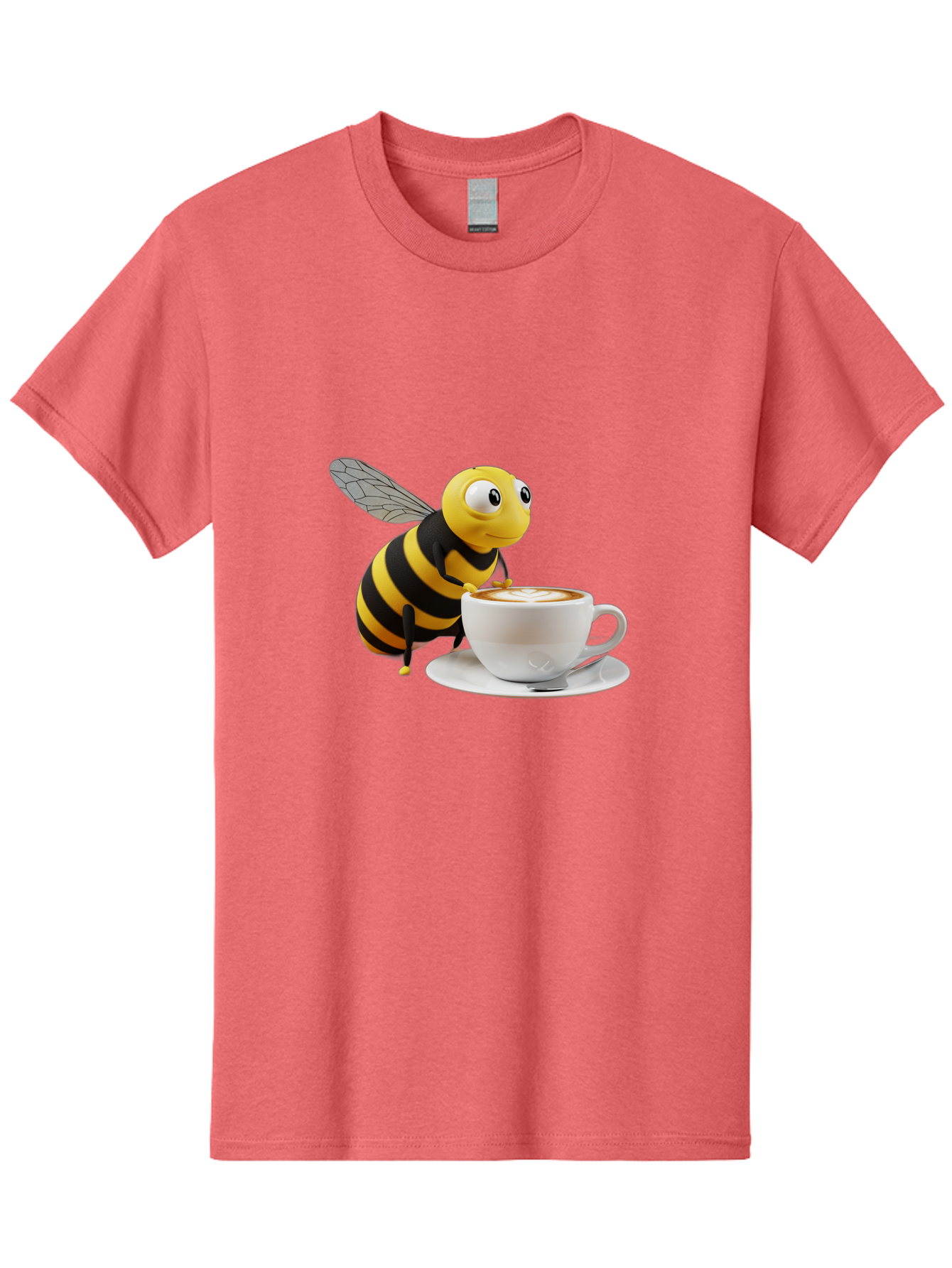Bee-Coffee Men'S Graphic Tee, 100% Cotton, Comfortable Casual Summer Wear, Machine Washable, Vintage Camera, Old Camera, Antique Camera, Black Camera, Classic Photography, Photography Equipment, Nostalgic Device, Film Camera, Camera Art Bal788