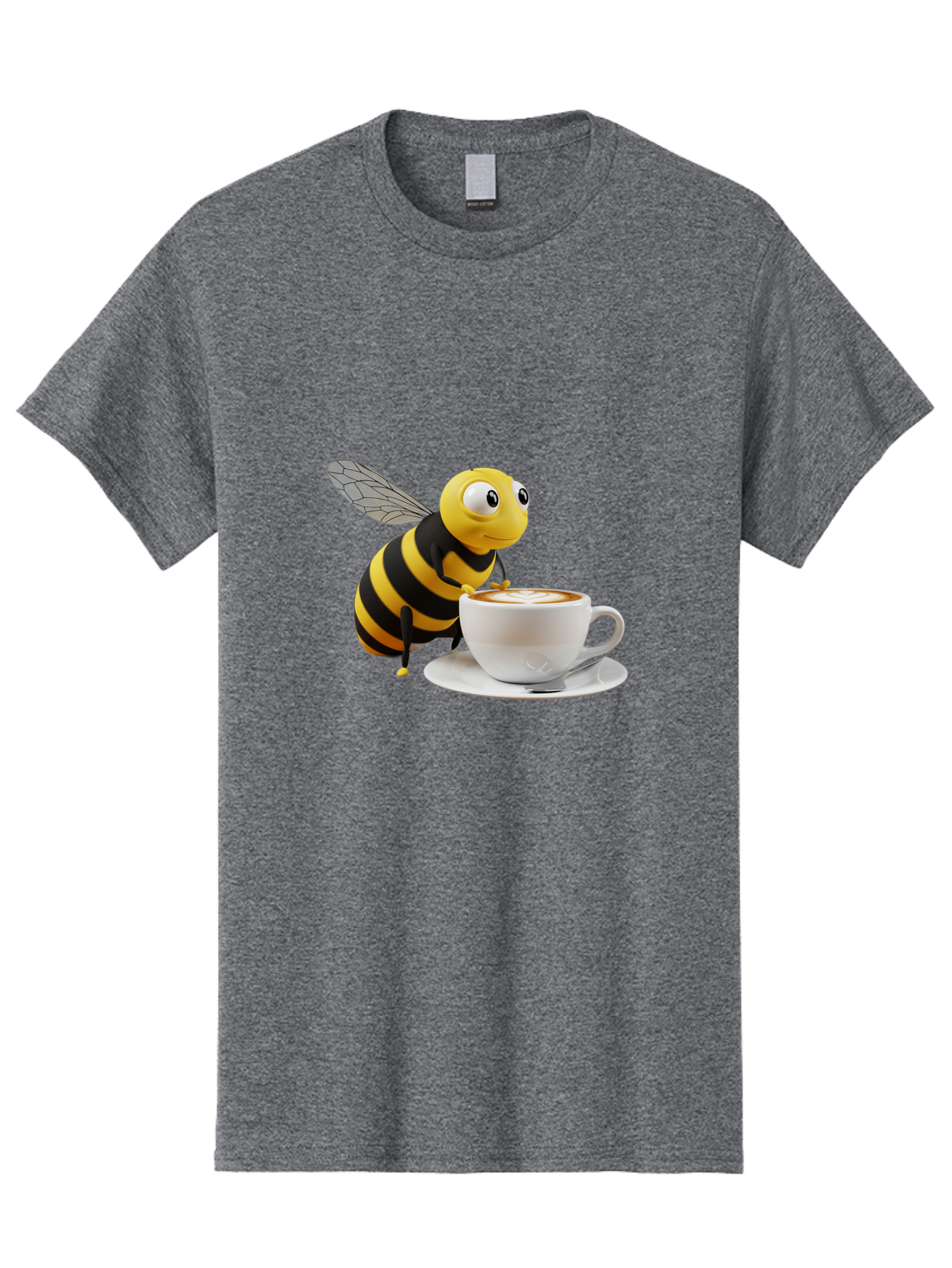 Bee-Coffee Men'S Graphic Tee, 100% Cotton, Comfortable Casual Summer Wear, Machine Washable, Vintage Camera, Old Camera, Antique Camera, Black Camera, Classic Photography, Photography Equipment, Nostalgic Device, Film Camera, Camera Art Bal788