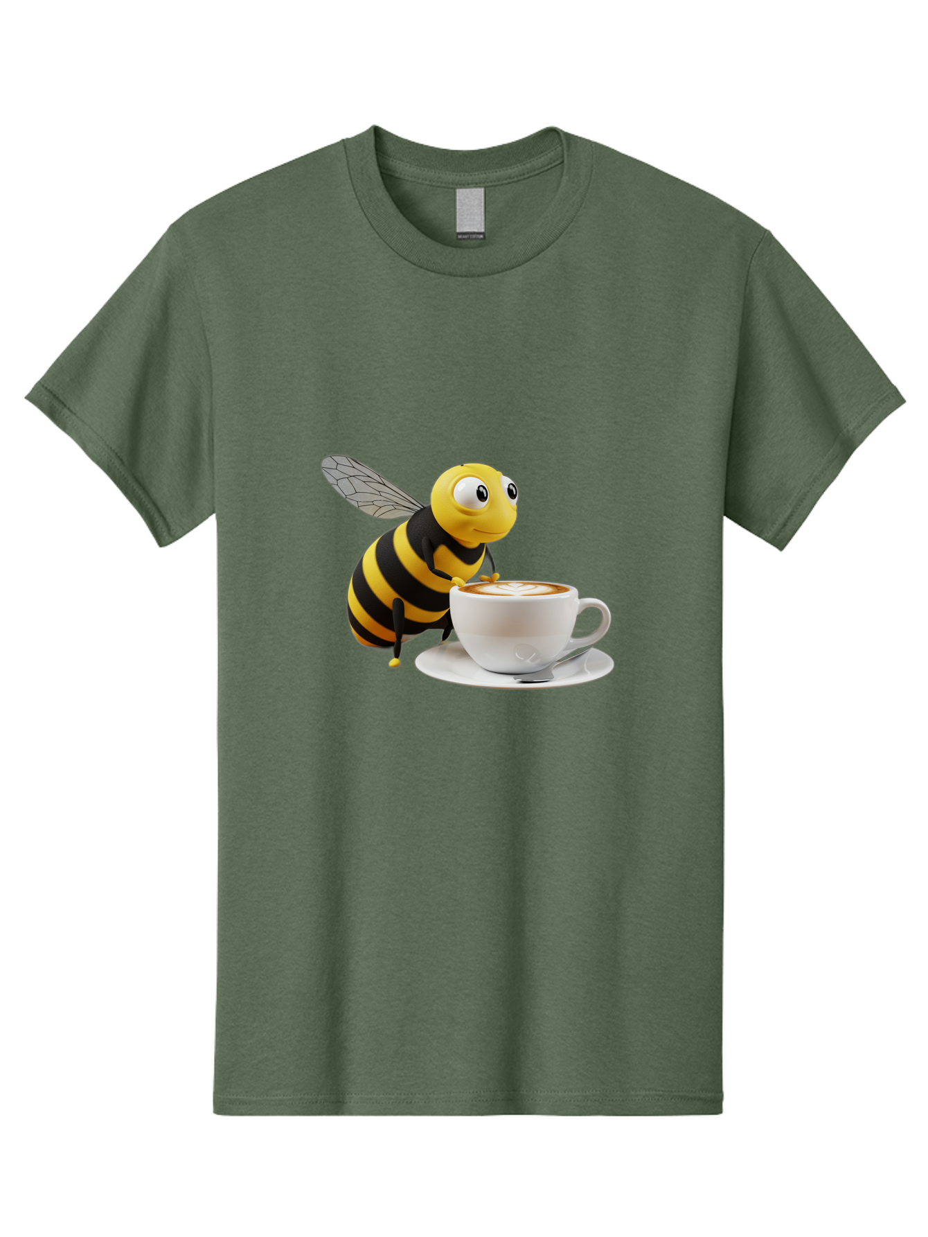 Bee-Coffee Men'S Graphic Tee, 100% Cotton, Comfortable Casual Summer Wear, Machine Washable, Vintage Camera, Old Camera, Antique Camera, Black Camera, Classic Photography, Photography Equipment, Nostalgic Device, Film Camera, Camera Art Bal788
