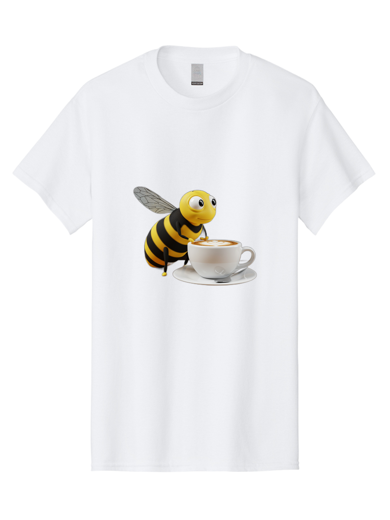 Bee-Coffee Men'S Graphic Tee, 100% Cotton, Comfortable Casual Summer Wear, Machine Washable, Vintage Camera, Old Camera, Antique Camera, Black Camera, Classic Photography, Photography Equipment, Nostalgic Device, Film Camera, Camera Art Bal788