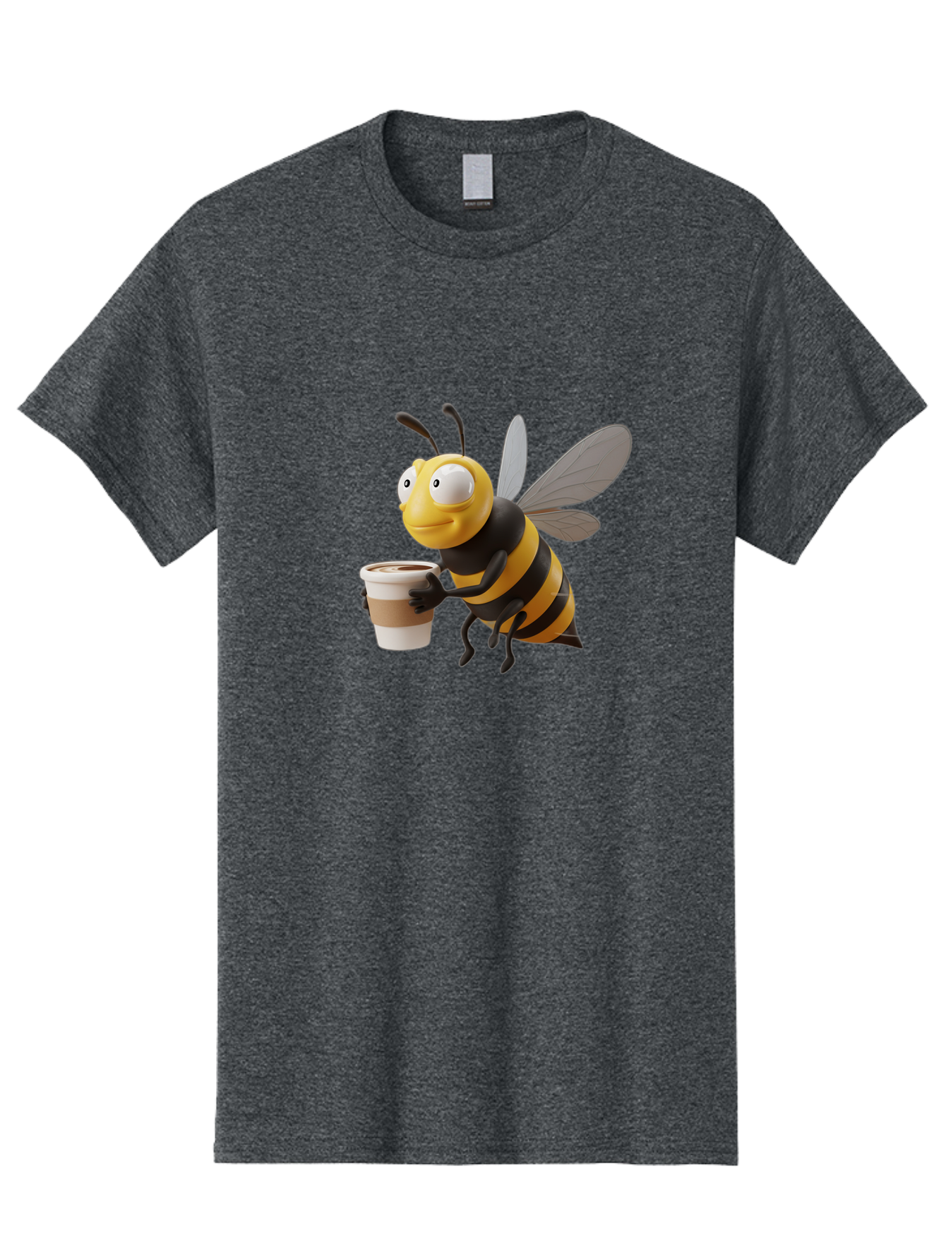 Bee-With-Coffee Men'S Graphic Tee, 100% Cotton, Comfortable Casual Summer Wear, Machine Washable, Vintage Camera, Old Camera, Antique Camera, Black Camera, Classic Photography, Photography Equipment, Nostalgic Device, Film Camera, Camera Art Bal789