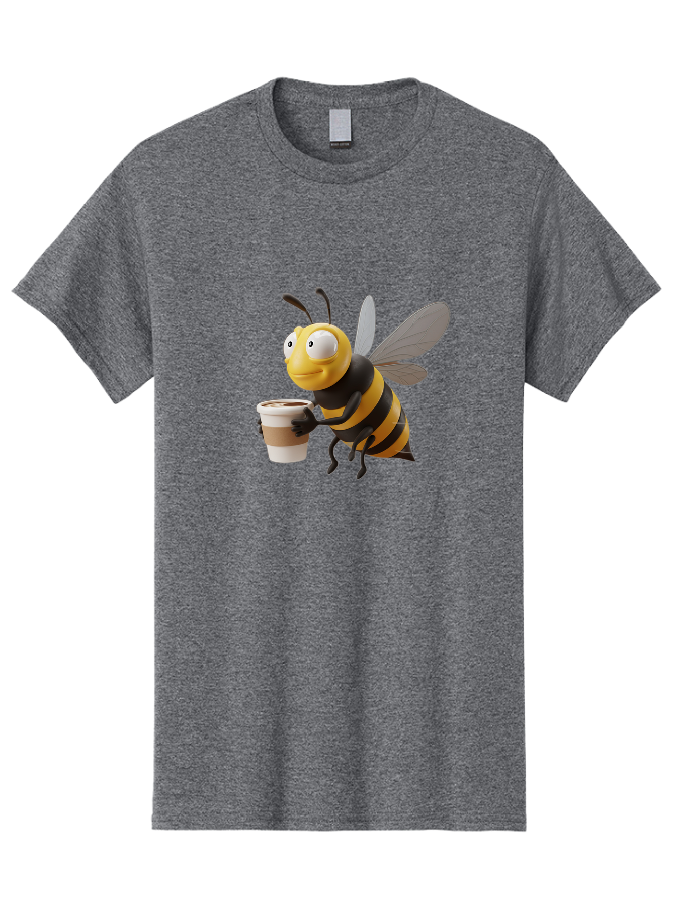 Bee-With-Coffee Men'S Graphic Tee, 100% Cotton, Comfortable Casual Summer Wear, Machine Washable, Vintage Camera, Old Camera, Antique Camera, Black Camera, Classic Photography, Photography Equipment, Nostalgic Device, Film Camera, Camera Art Bal789